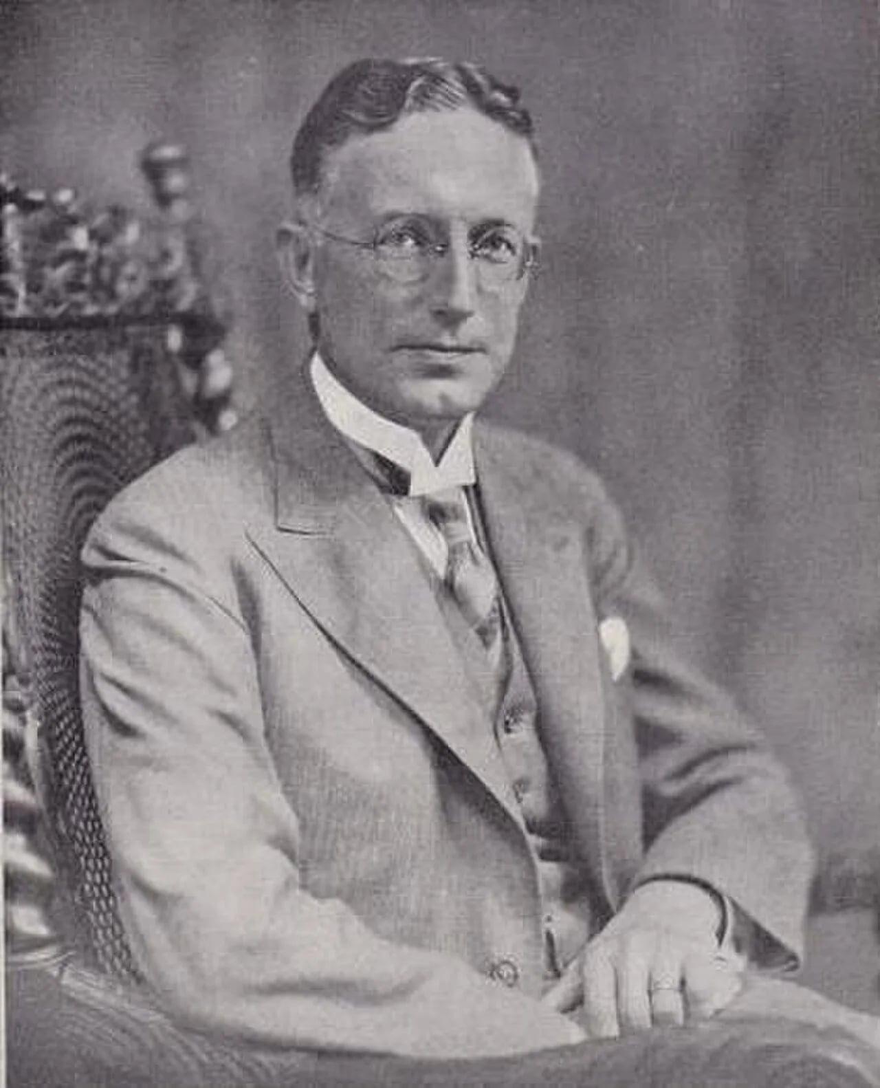 Porträt von Otto Holmdahl (1881–1971) – Gedenkseite