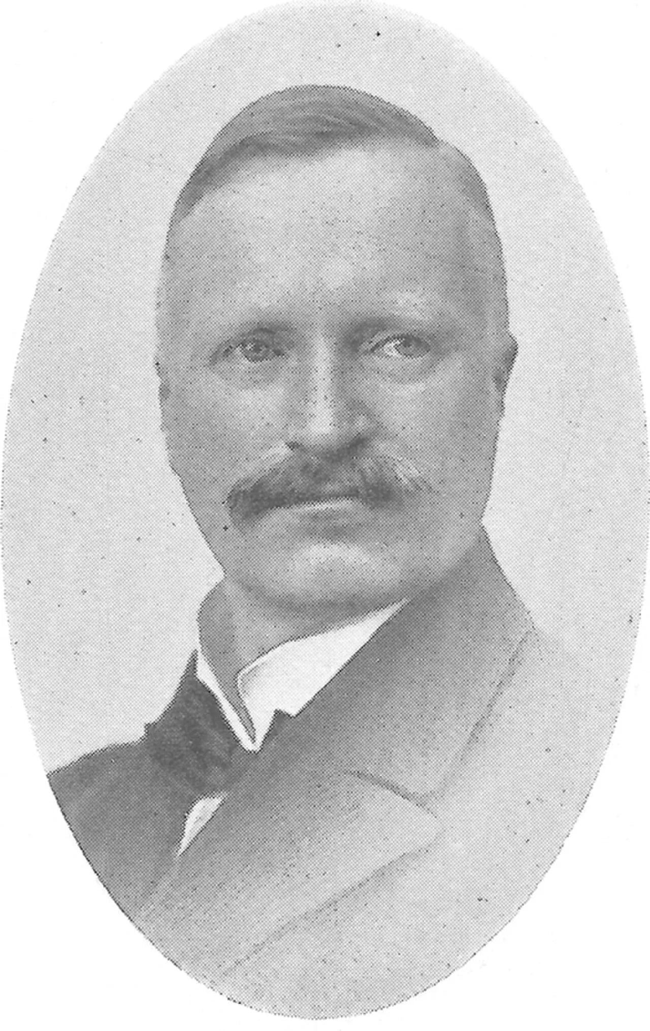Portrait of Anders Holmgren (1874–1968) – memorial page