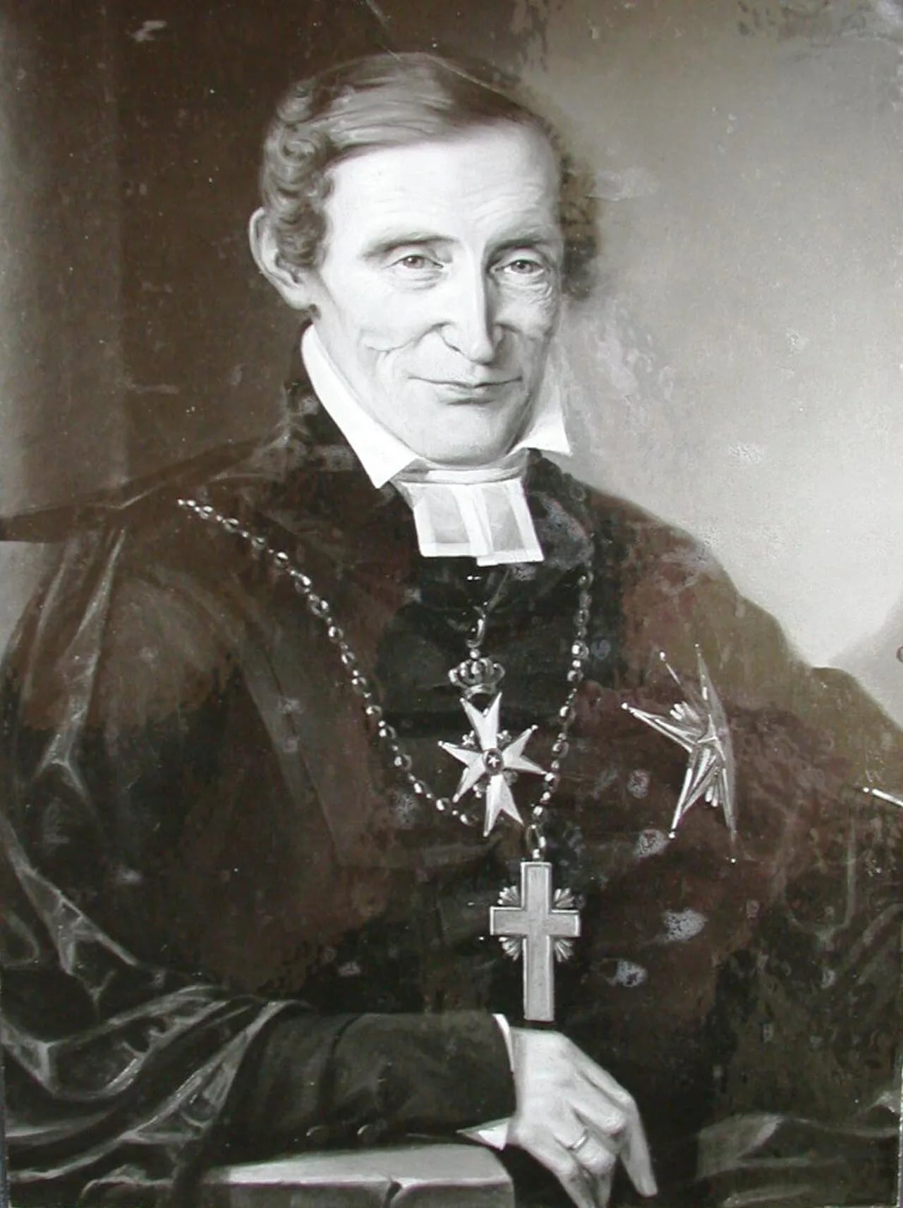 Portrait of Hans Olof Holmström (1784–1855) – memorial page