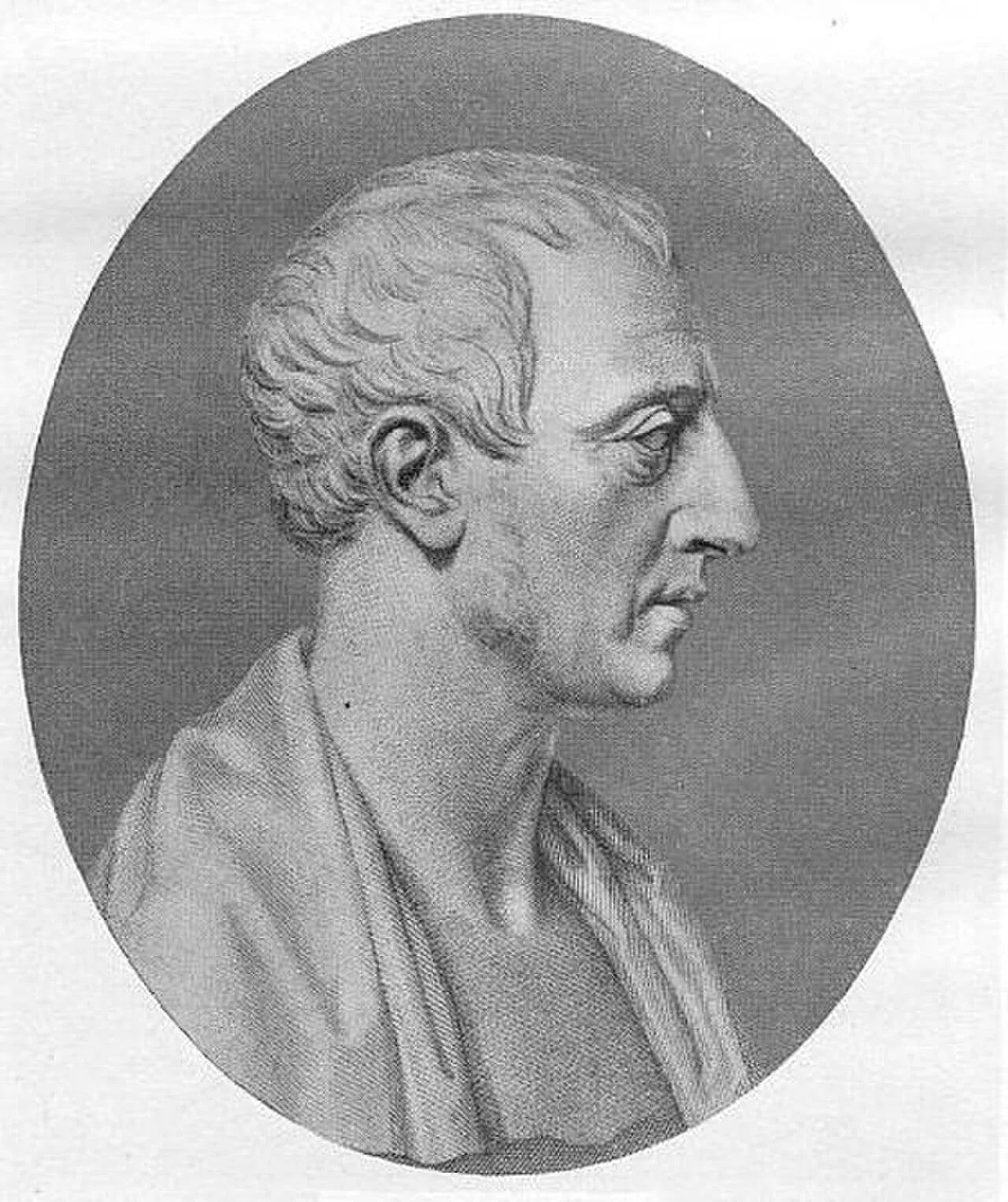 Porträt von Bartolomeo Borghesi (1781–1860) – Gedenkseite