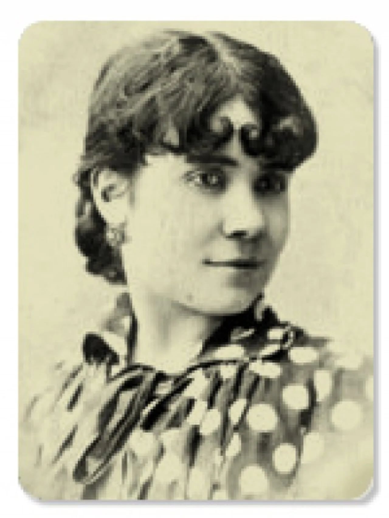 Porträt von Dolors Aleu i Riera (1857–1913) – Gedenkseite