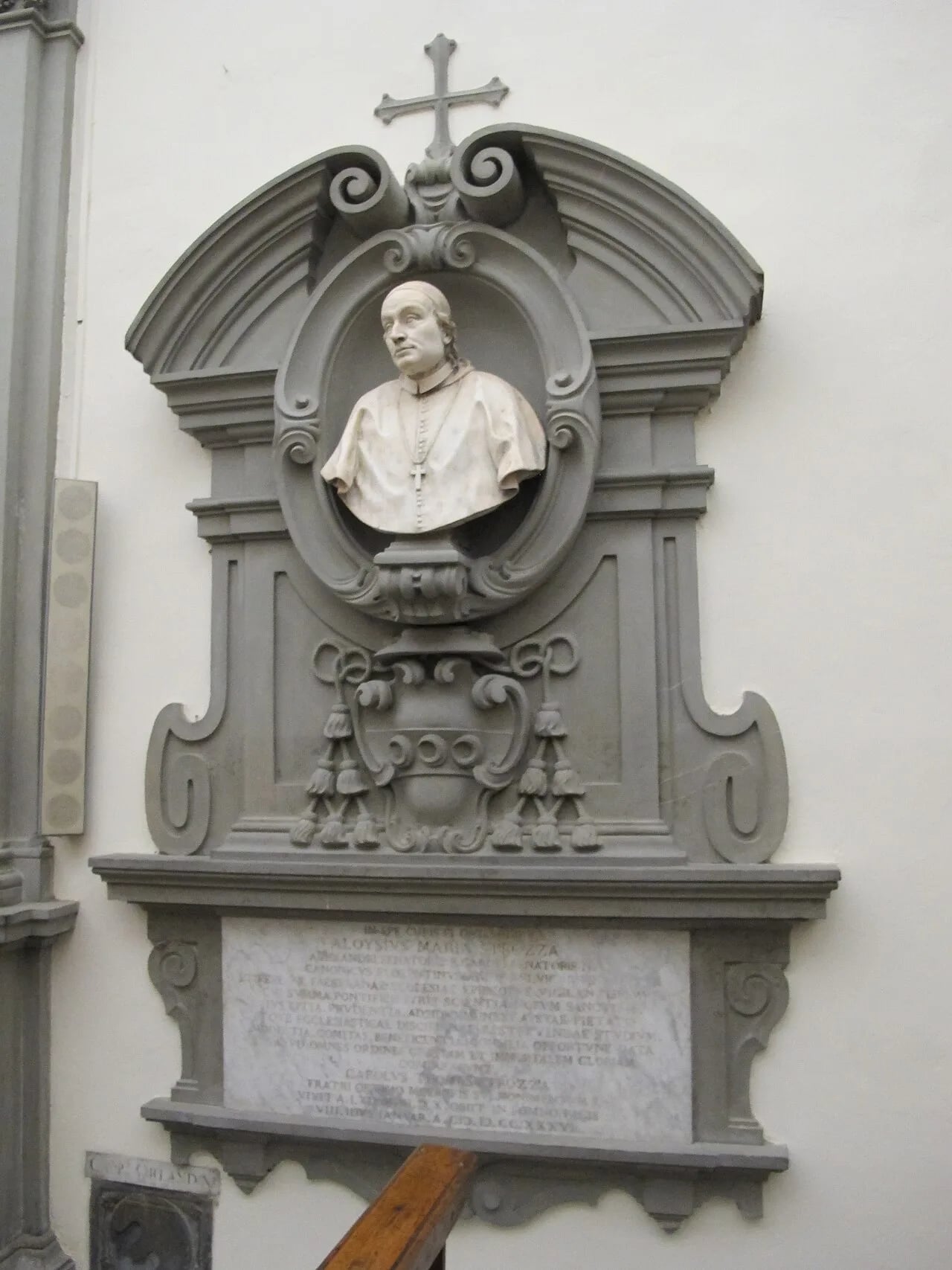 Portrait of Luigi Maria Strozzi (1673–1736) – memorial page