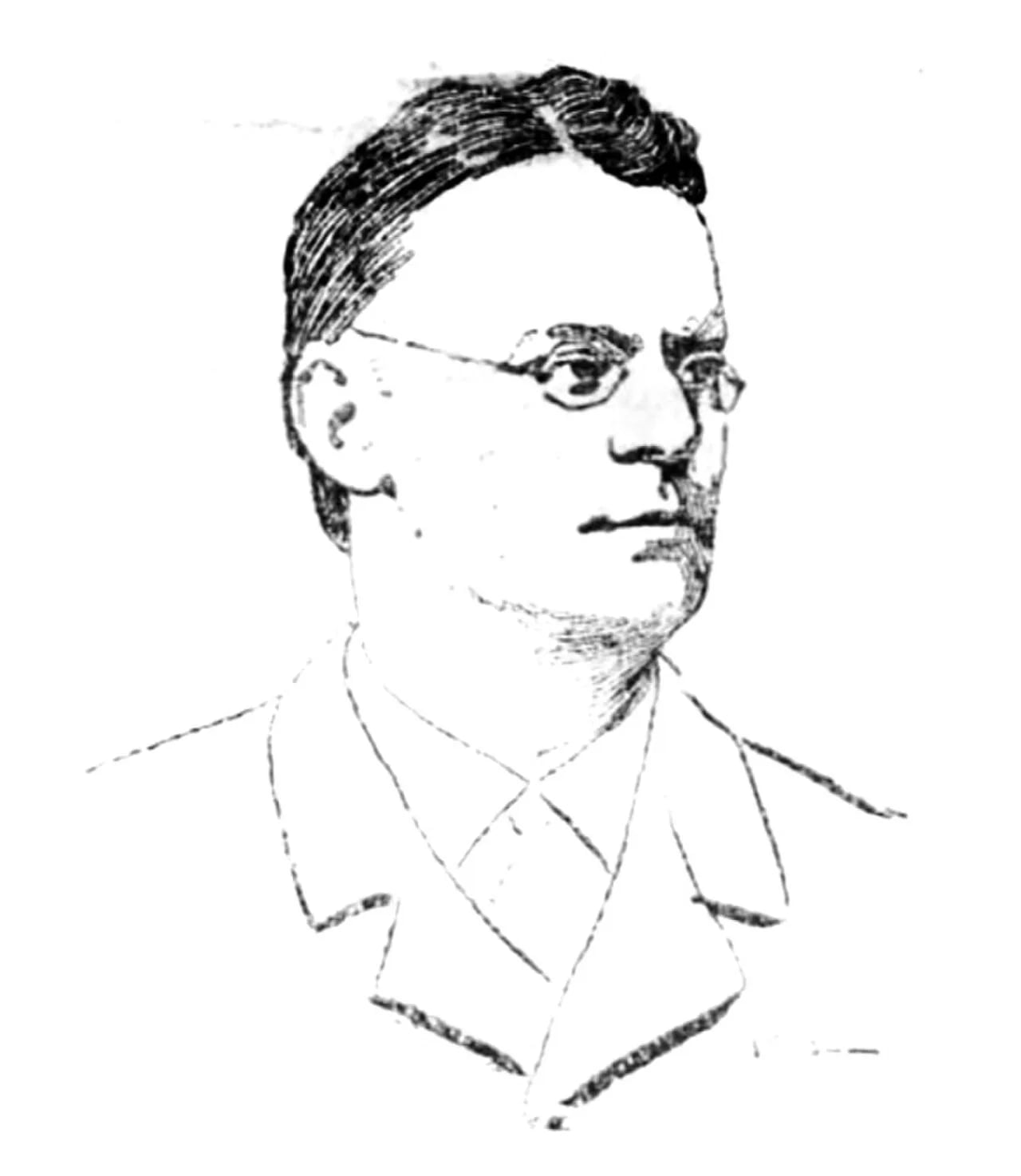 Porträt von Karl Husberg (1854–1928) – Gedenkseite