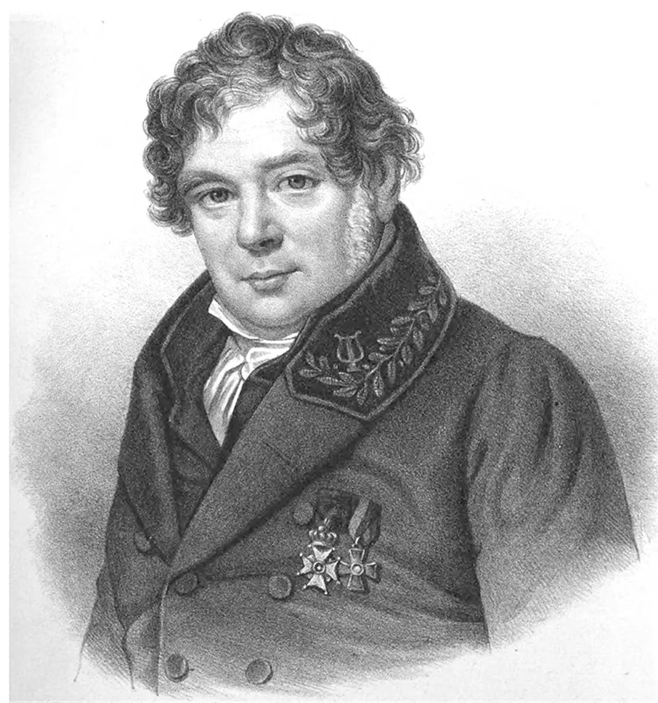 Portrait of Israel Hwasser (1790–1860) – memorial page