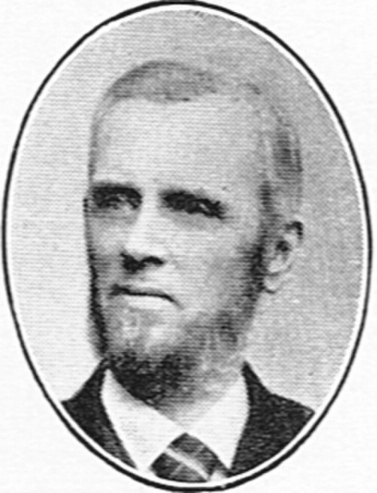 Porträt von Anders Hylander (1838–1930) – Gedenkseite