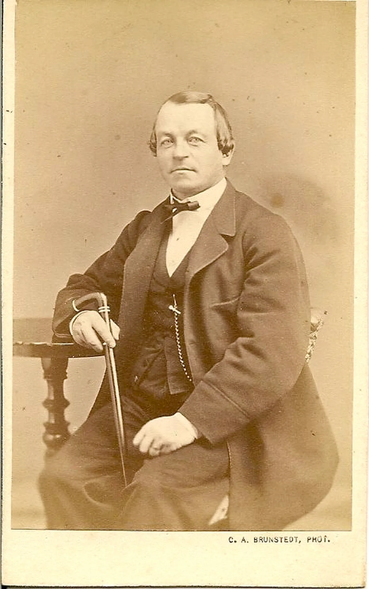 Porträt von Hans Hægermarck (1820–1905) – Gedenkseite