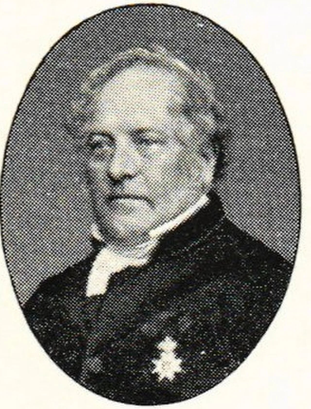 Porträt von Johan Isaac Håhl (1807–1865) – Gedenkseite
