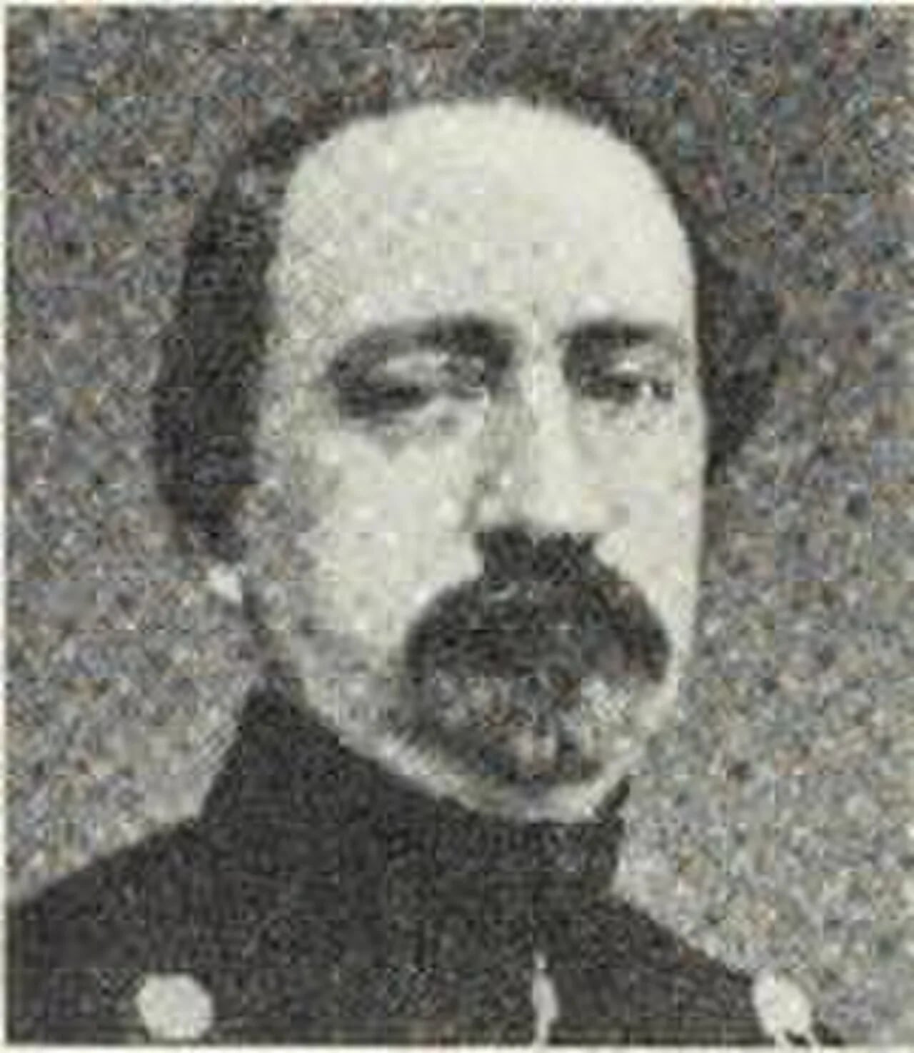 Porträt von Adolph Grüner Næser (1820–1863) – Gedenkseite