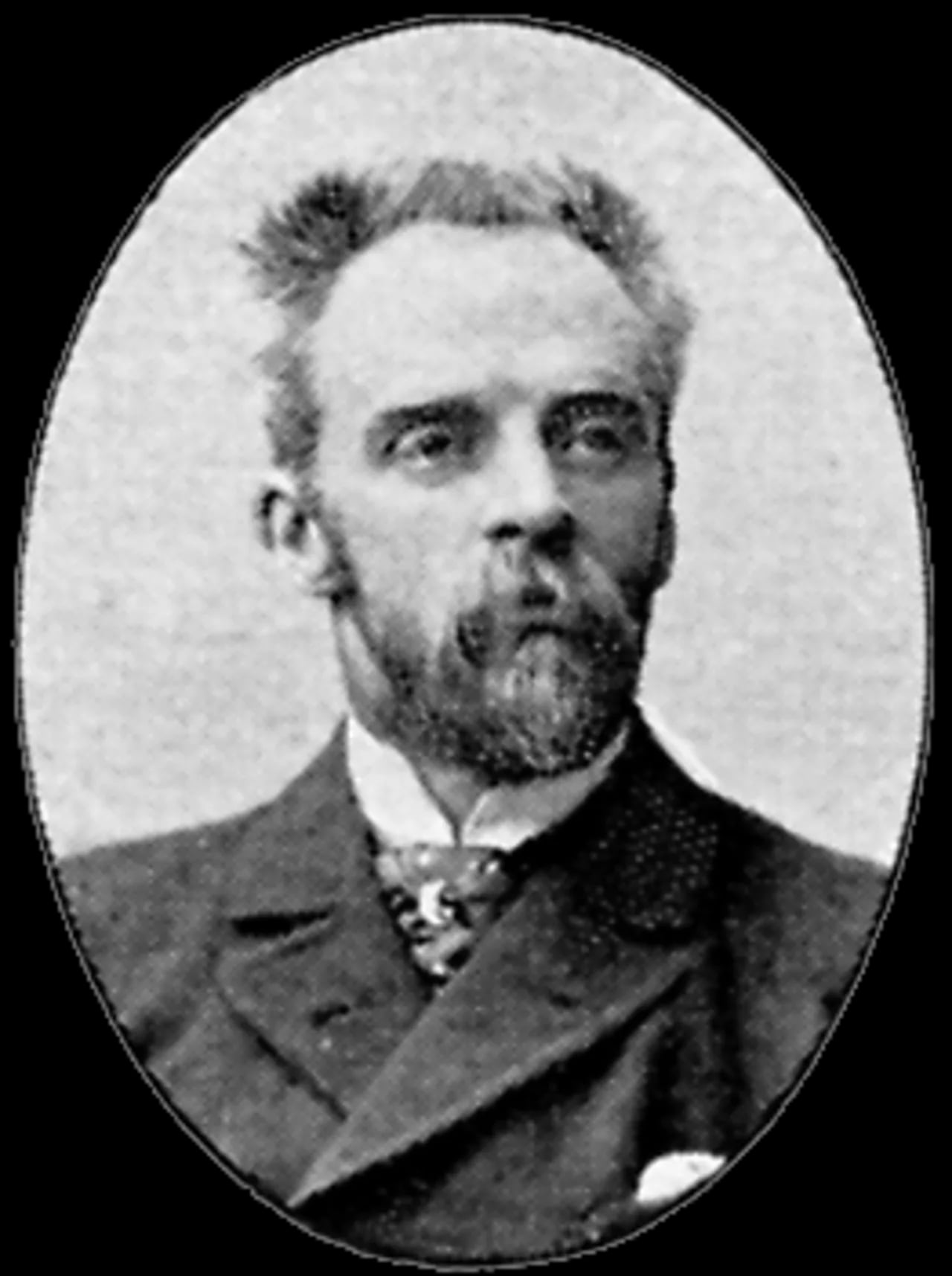 Porträt von Hugo Hörlin (1851–1894) – Gedenkseite