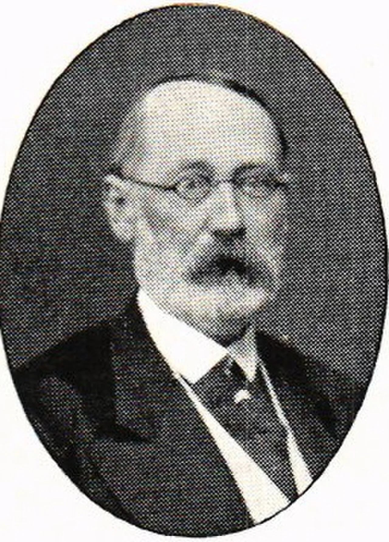 Porträt von Fredrik Isberg (1813–1874) – Gedenkseite