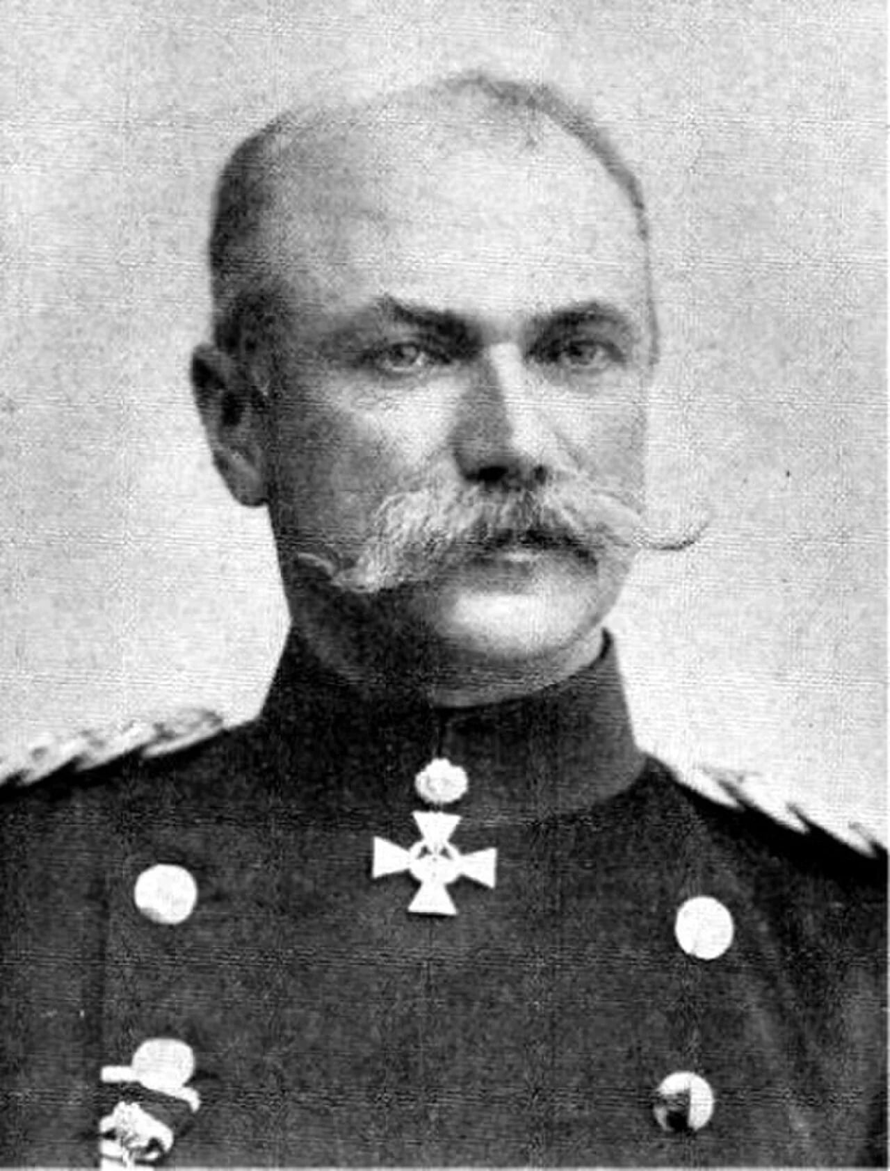 Porträt von August von Janson (1844–1917) – Gedenkseite