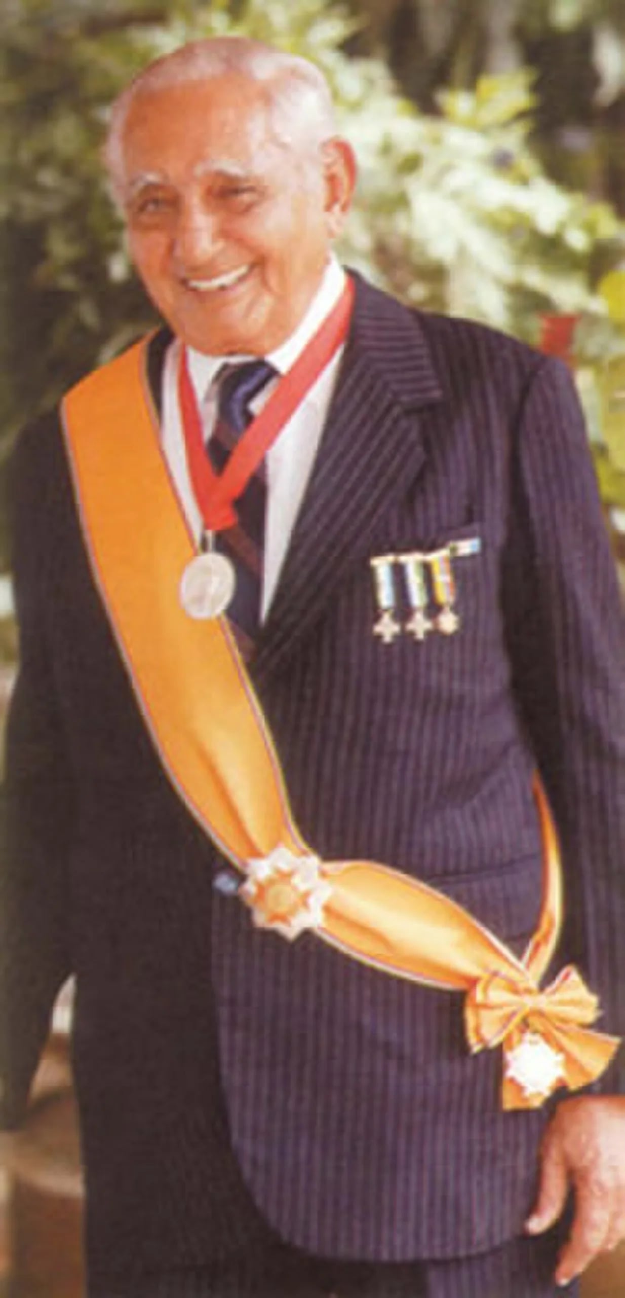 Portrait of Elías Bechara Zainúm (1920–2013) – memorial page