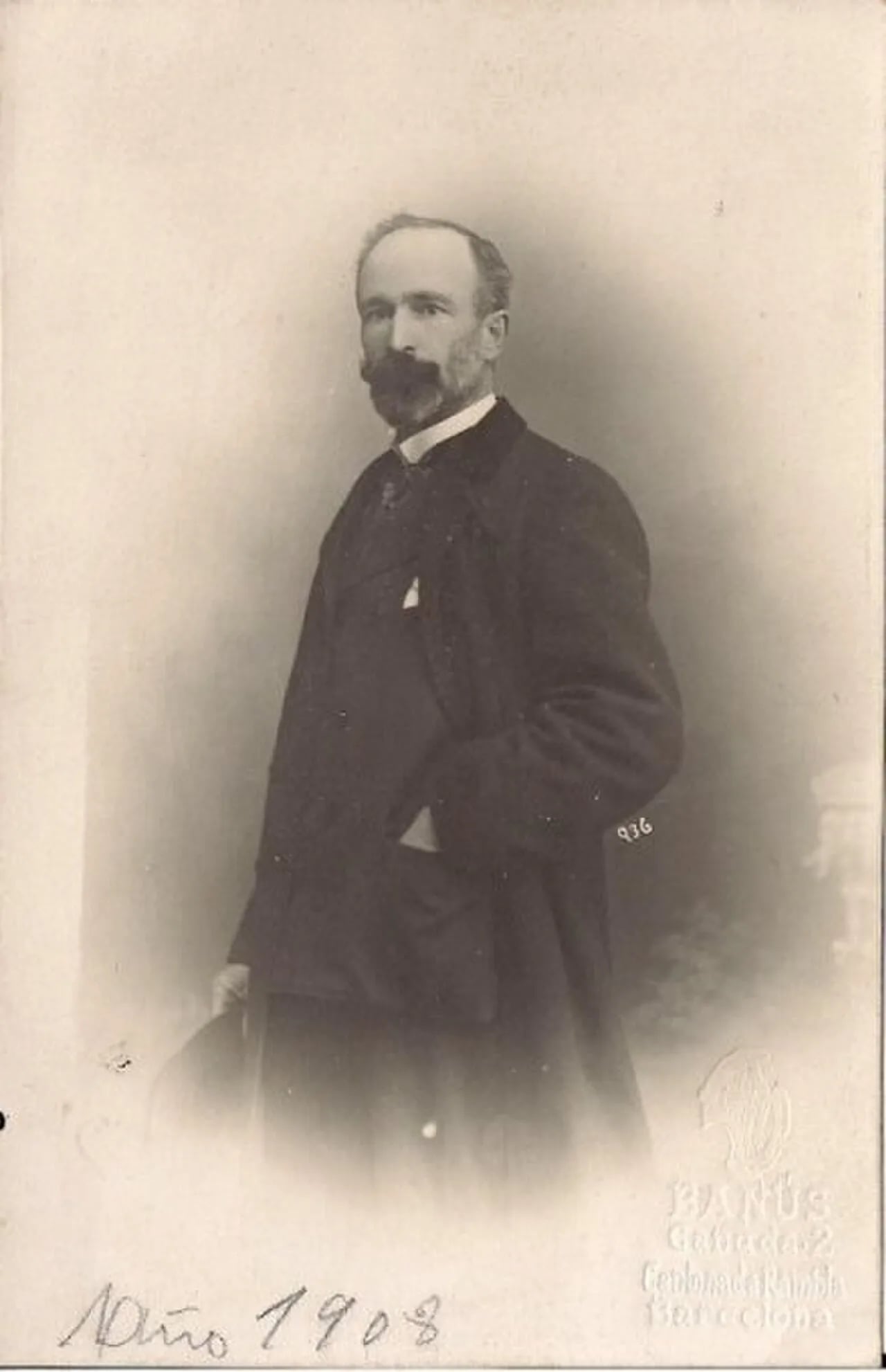 Porträt von Emili Gandia i Ortega (1866–1939) – Gedenkseite