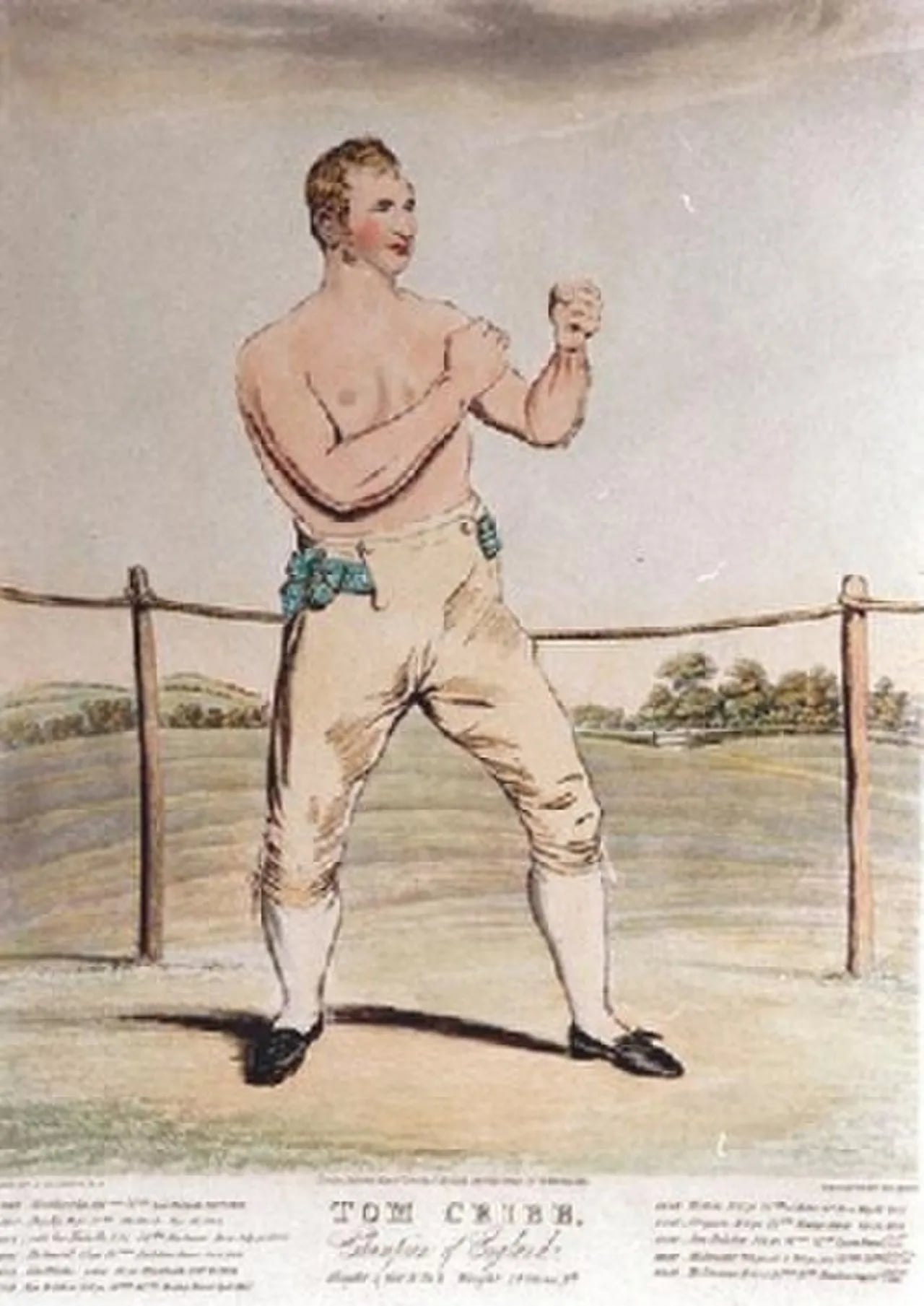 Portrait of Tom Cribb (1781–1848) – memorial page