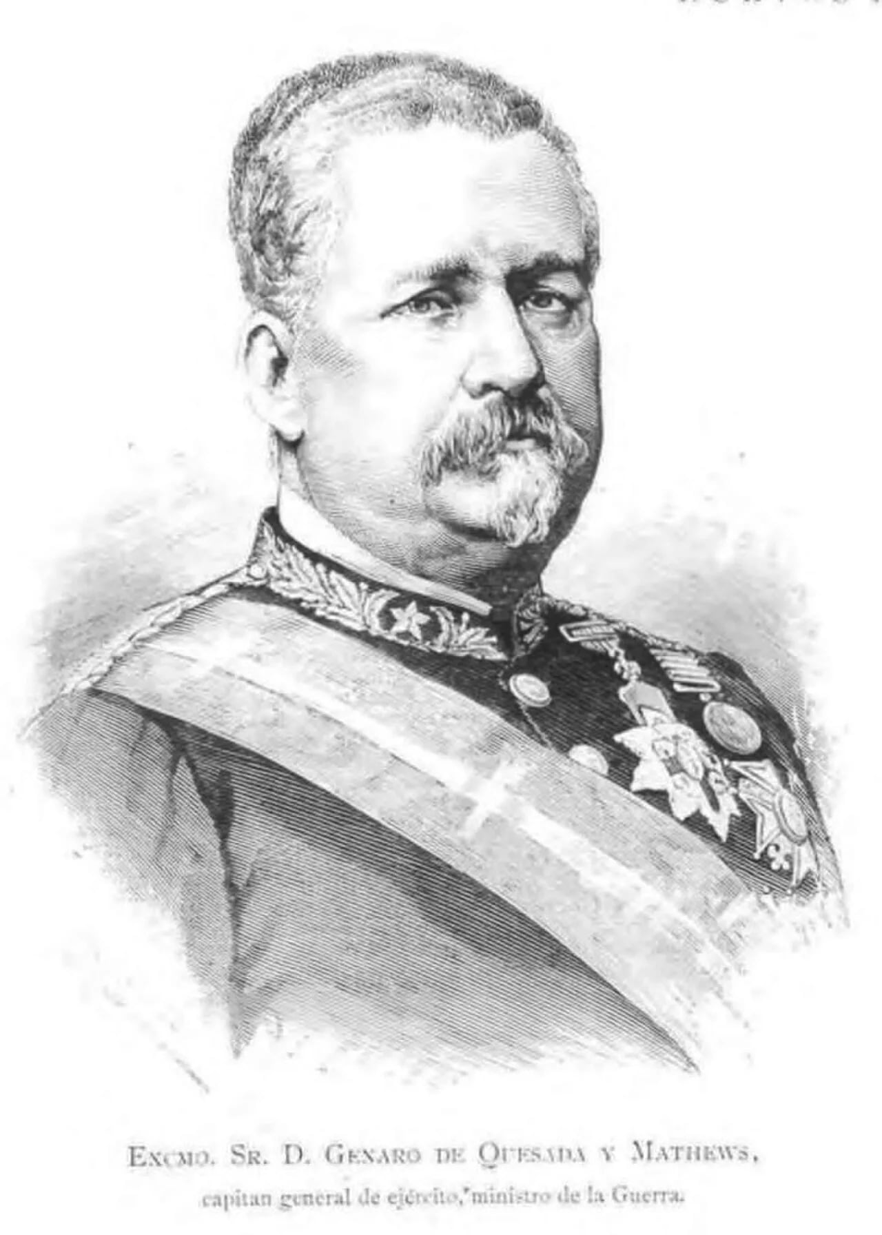 Portrait of Jenaro Quesada, 1st Marquis of Miravalles (1818–1889) – memorial page