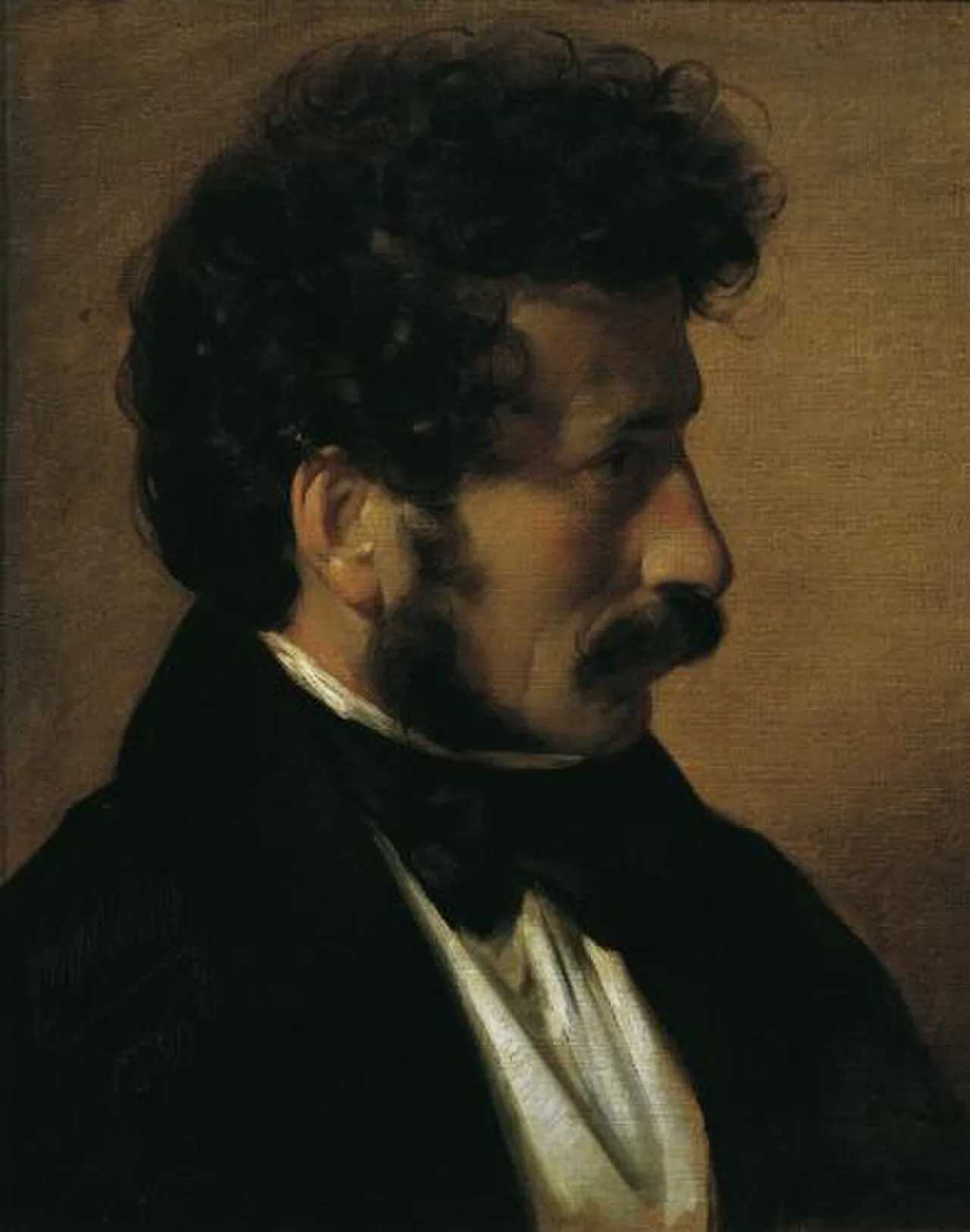 Porträt von Tivadar Alconiere (1797–1865) – Gedenkseite