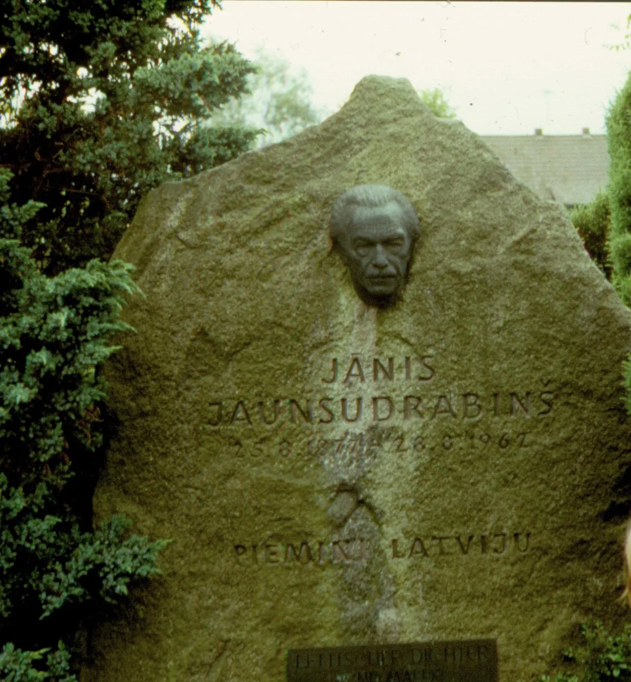 Portrait of Jānis Jaunsudrabiņš (1877–1962) – memorial page