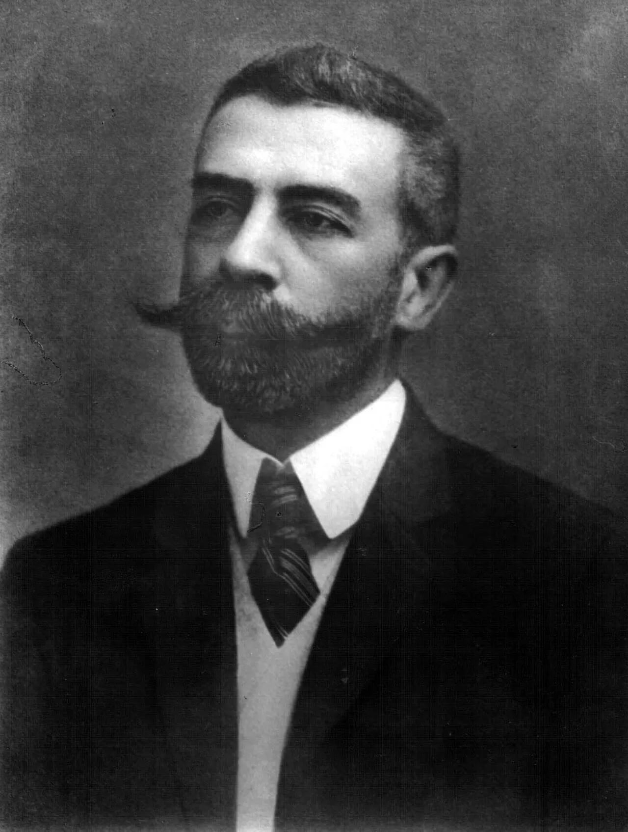 Porträt von Joaquín Victor González (1863–1923) – Gedenkseite