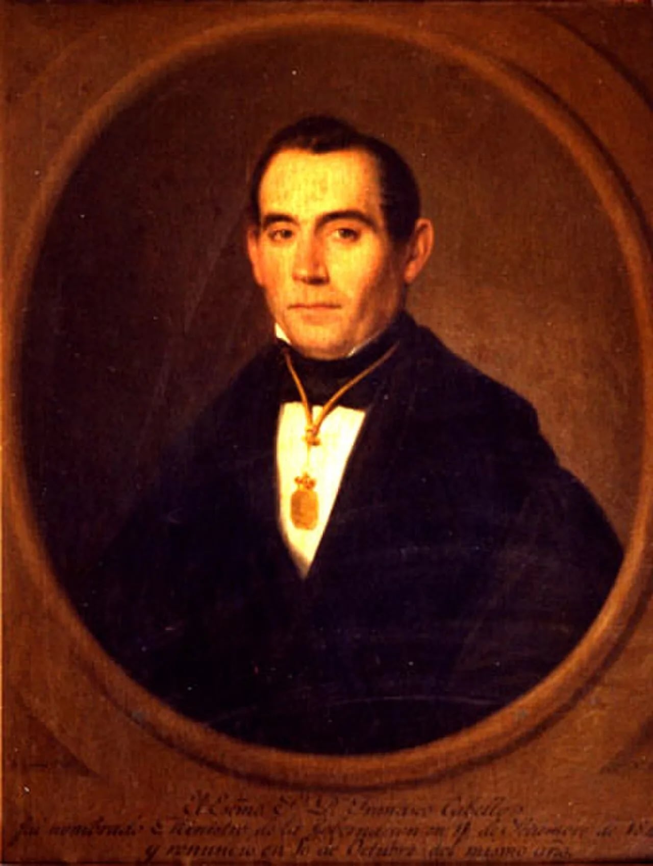 Portrait of Juan Francisco Cabello Rubio (1802–1851) – memorial page