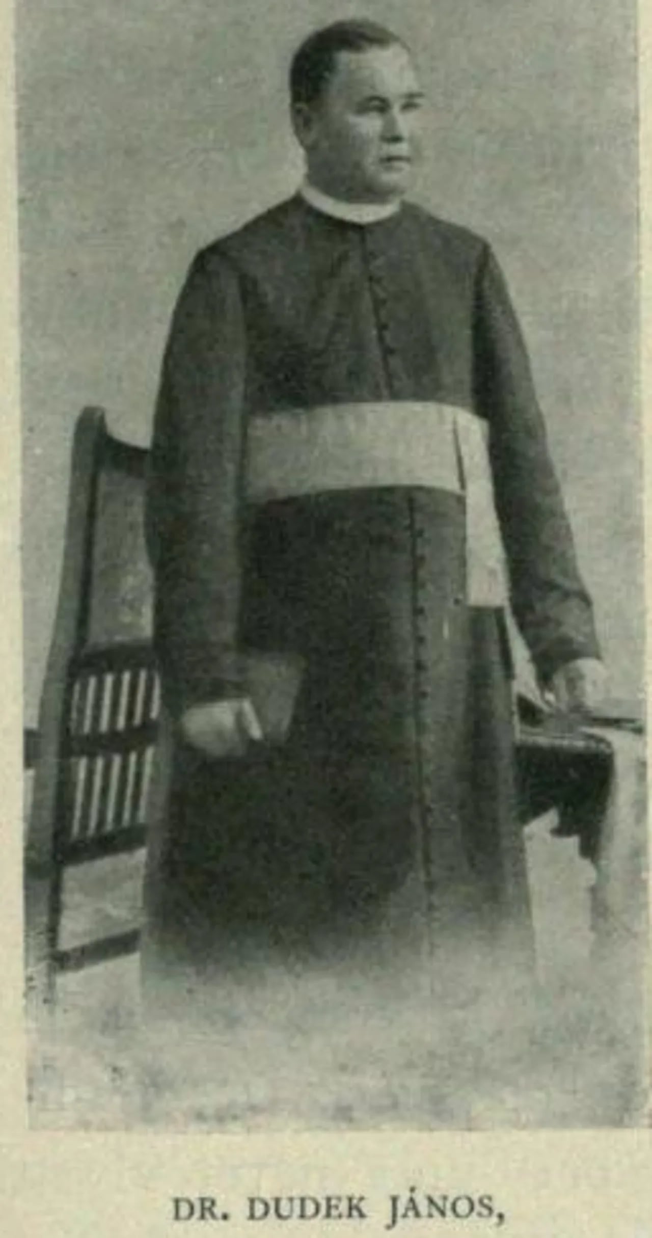 Porträt von János Dudek (1858–1916) – Gedenkseite