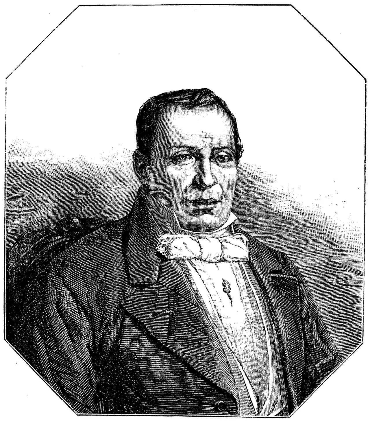Porträt von Salvador José Zapata (1781–1854) – Gedenkseite