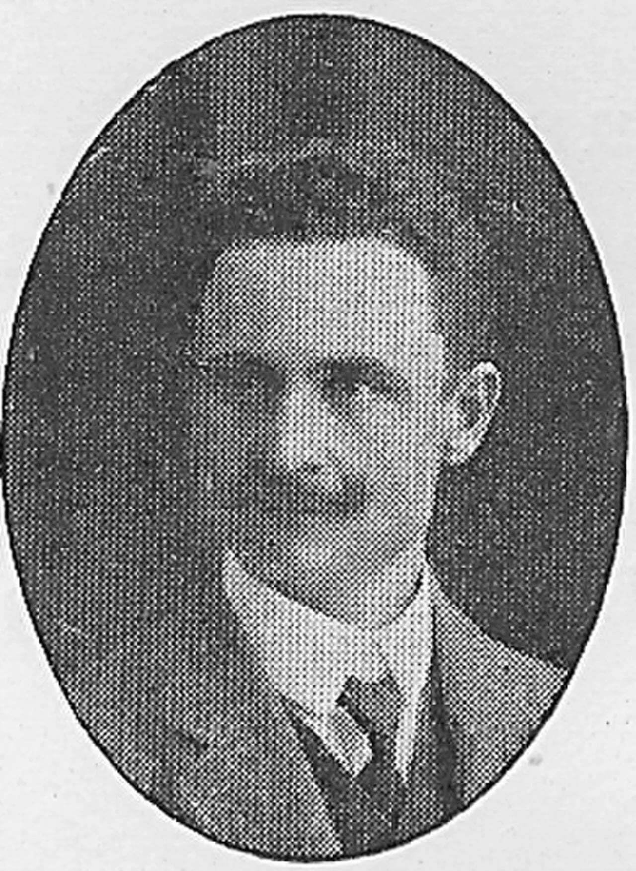 Porträt von Alfred Ekström (1873–1947) – Gedenkseite