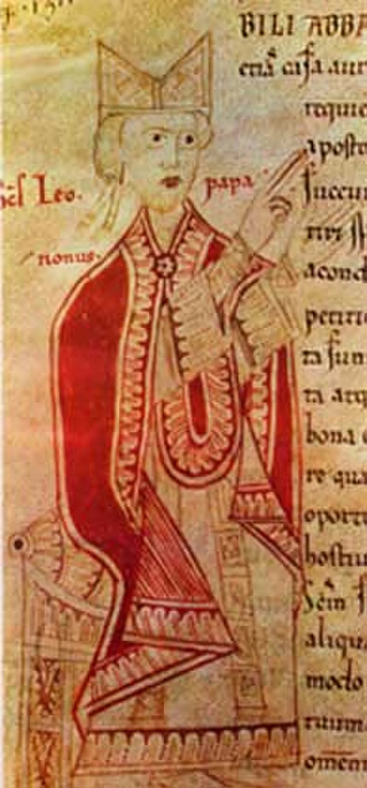 Portrait of Leo IX. (1002–1054) – memorial page