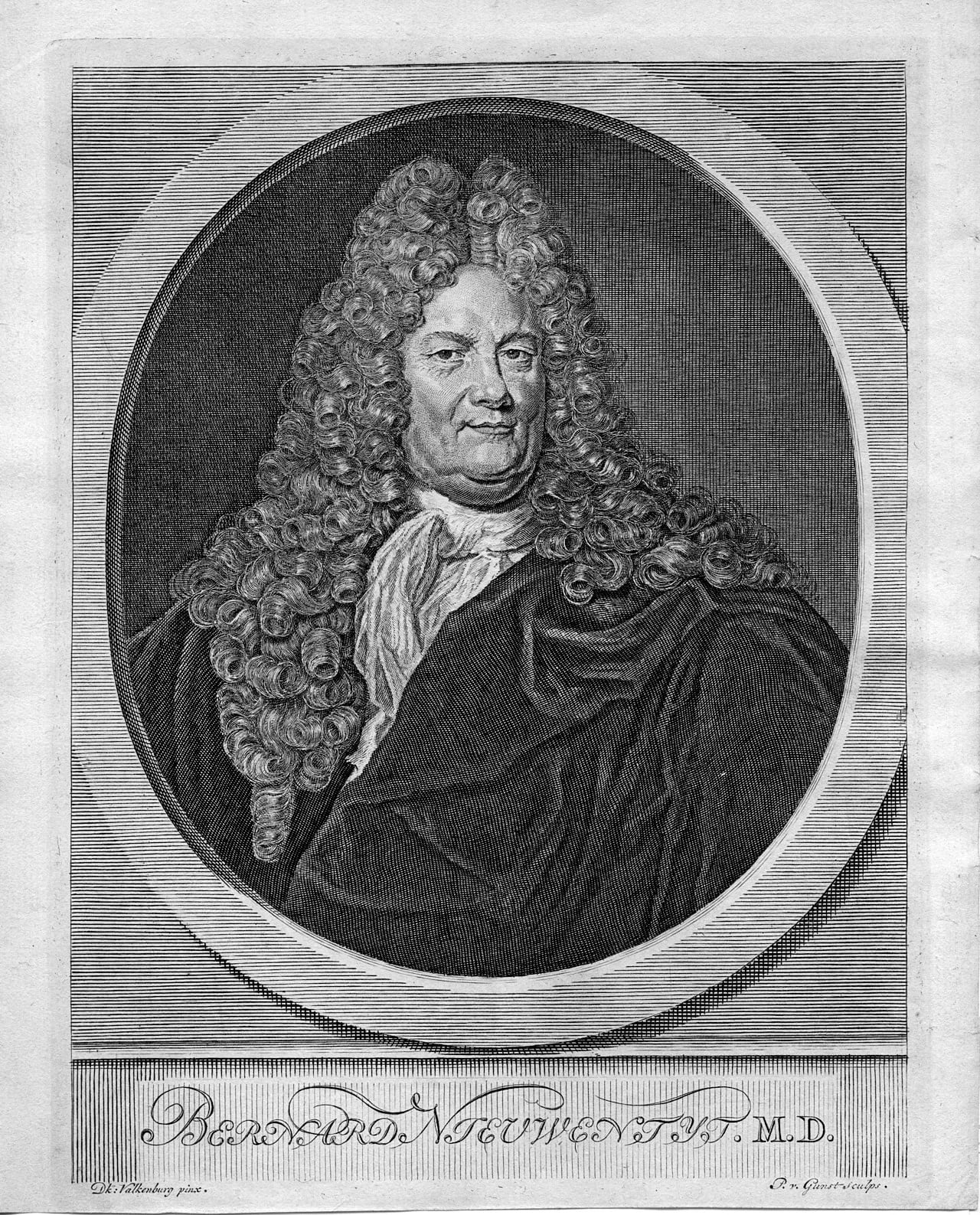 Portrait of Bernard Nieuwentijt (1654–1718) – memorial page