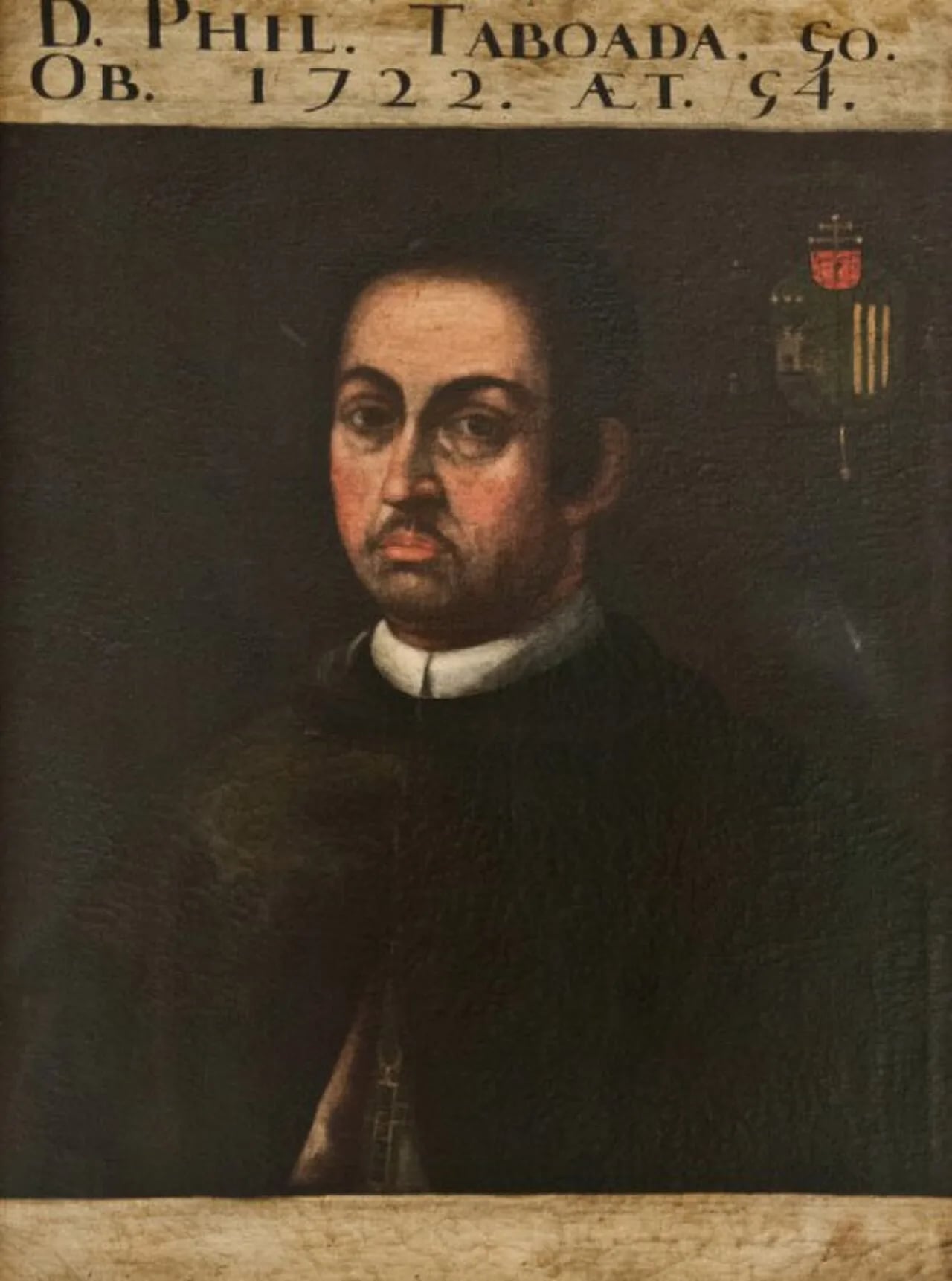 Porträt von Felipe Antonio Gil de Taboada (1668–1722) – Gedenkseite