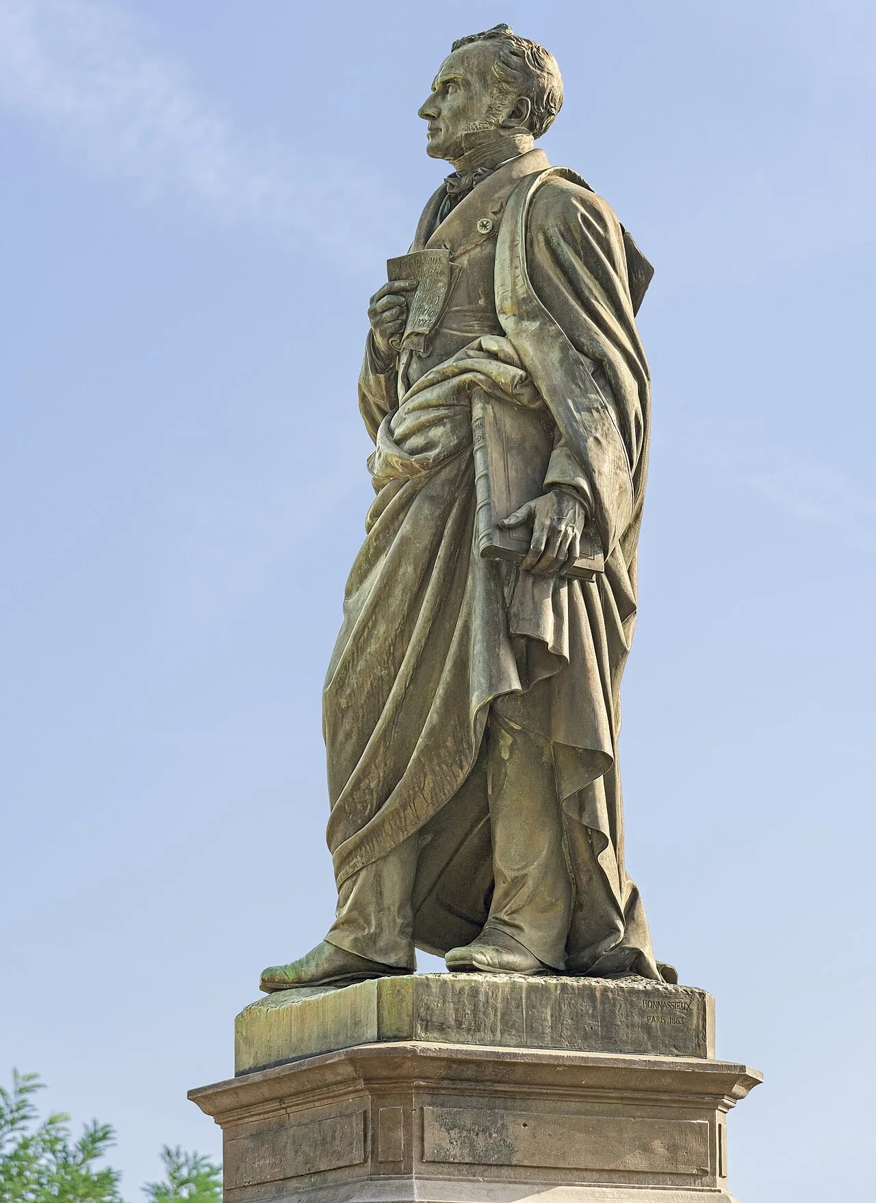 Porträt von Emmanuel de Las Cases (1766–1842) – Gedenkseite