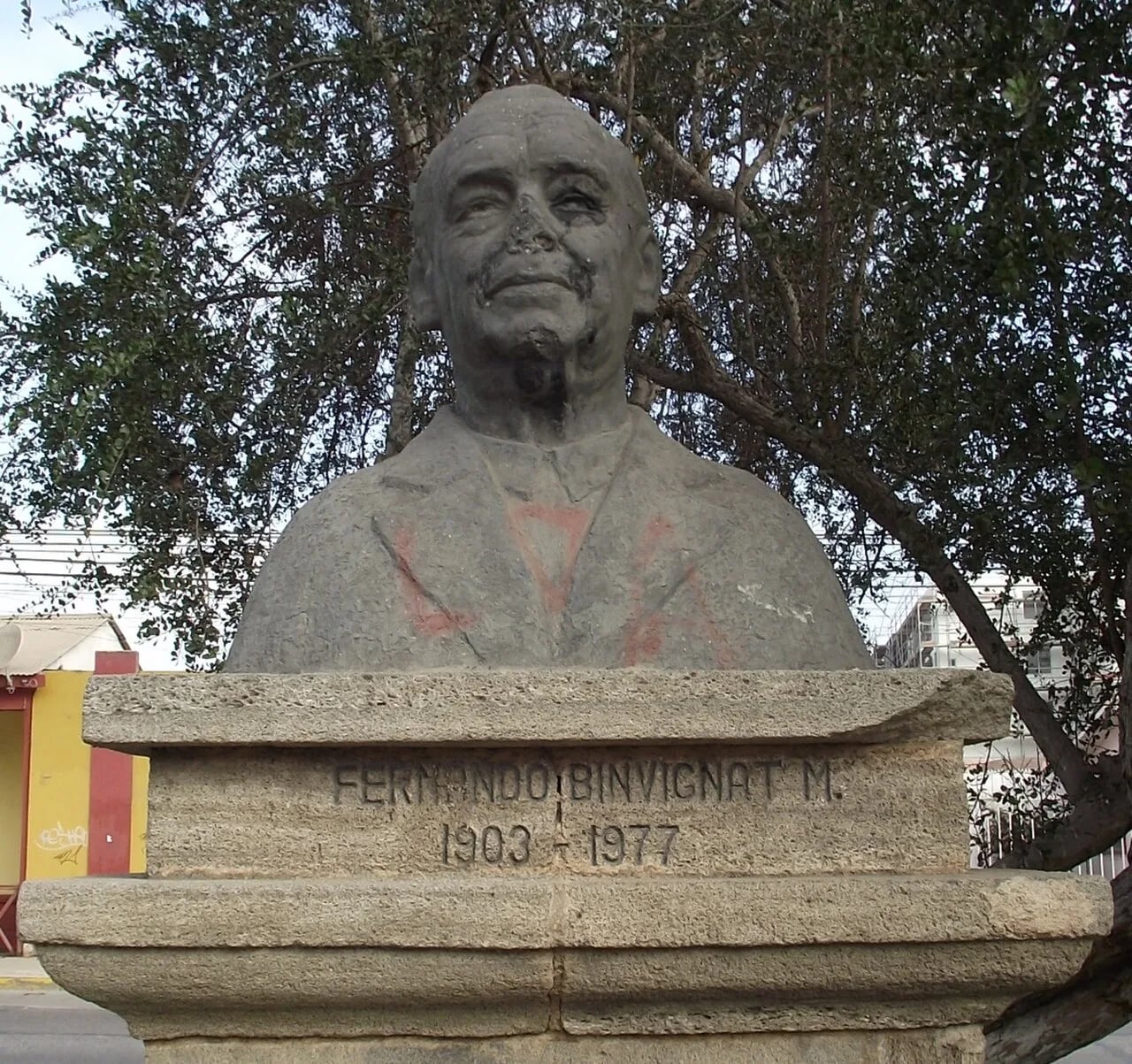 Portrait of Fernando Binvignat (1903–1977) – memorial page