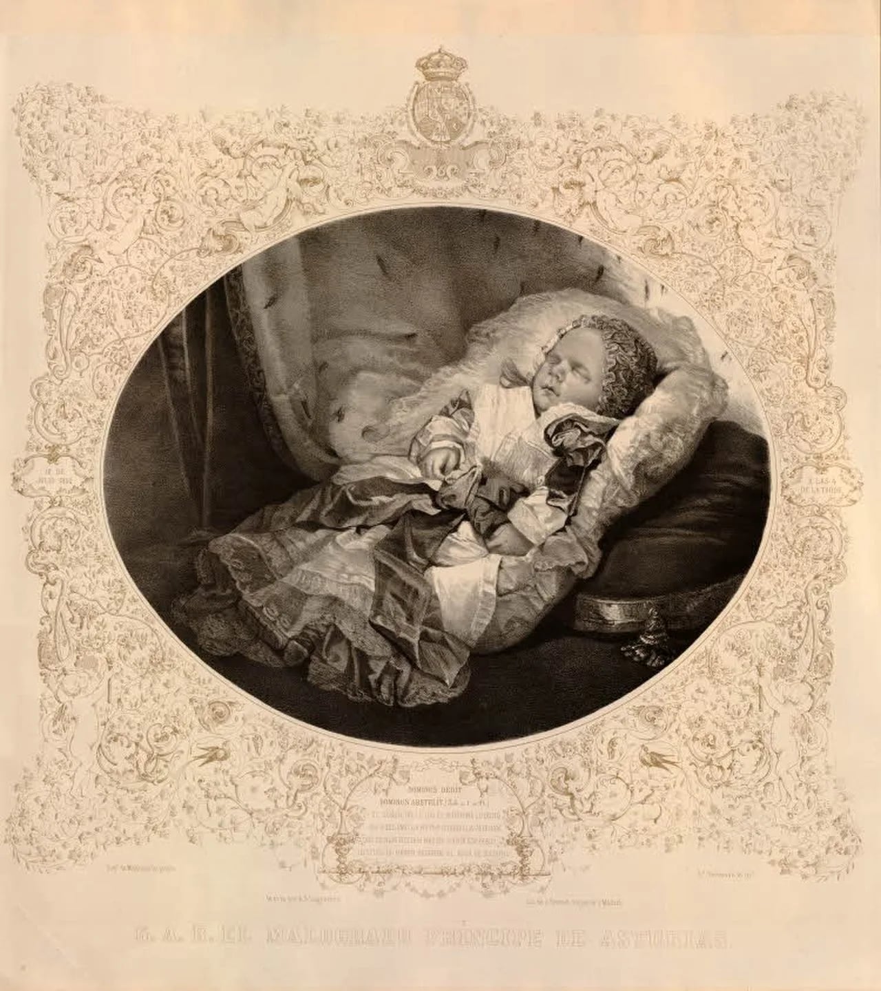 Portrait of Fernando de Borbón y Borbón (1850–1850) – memorial page