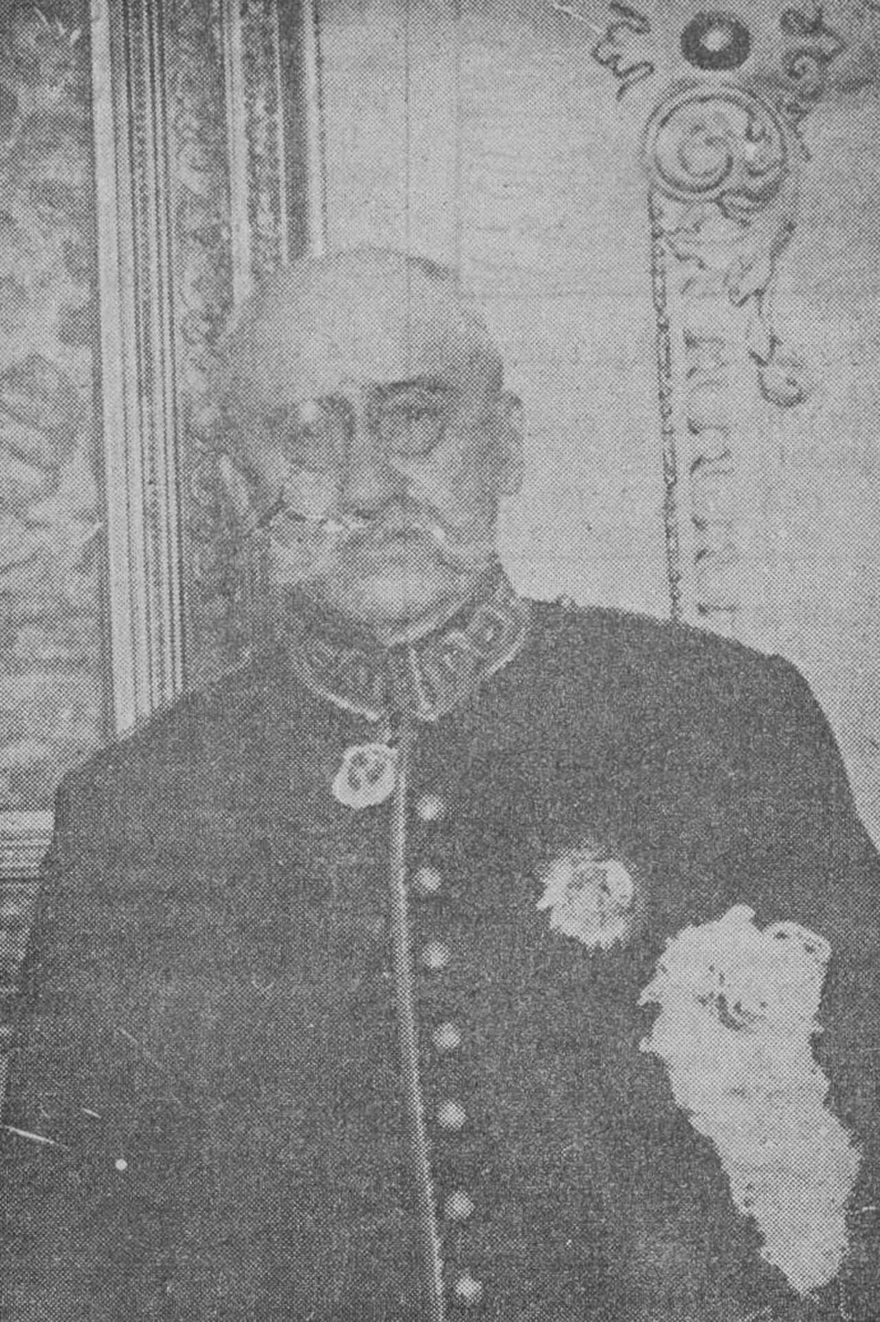 Portrait of José Bahamonde y de Lanz (1849–1923) – memorial page