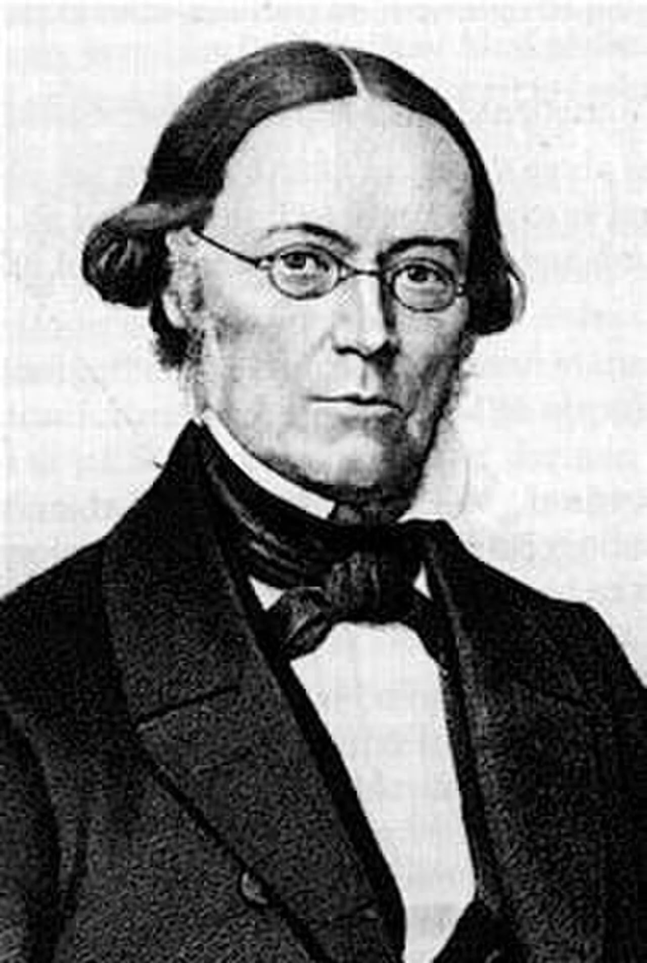 Portrait of Magnus Brostrup Landstad (1802–1880) – memorial page