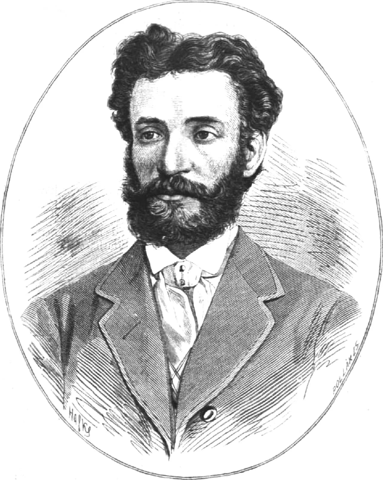 Portrait of Gábor Bálint (1844–1913) – memorial page