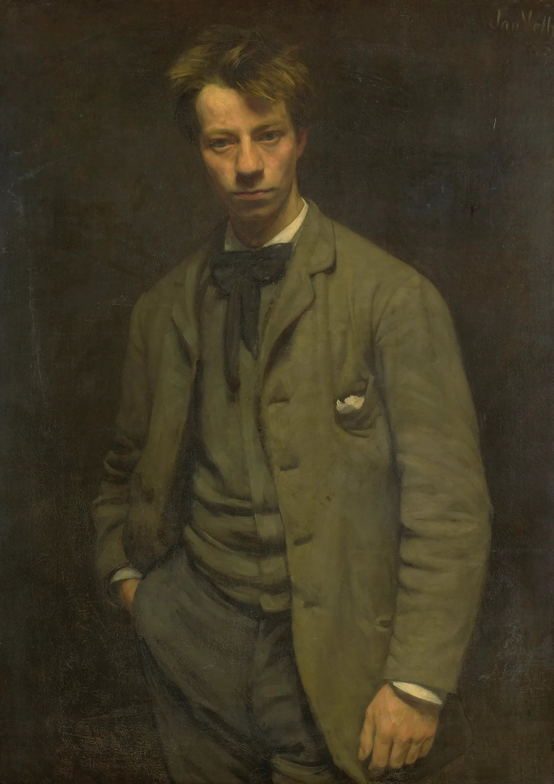 Porträt von Albert Verwey (1865–1937) – Gedenkseite