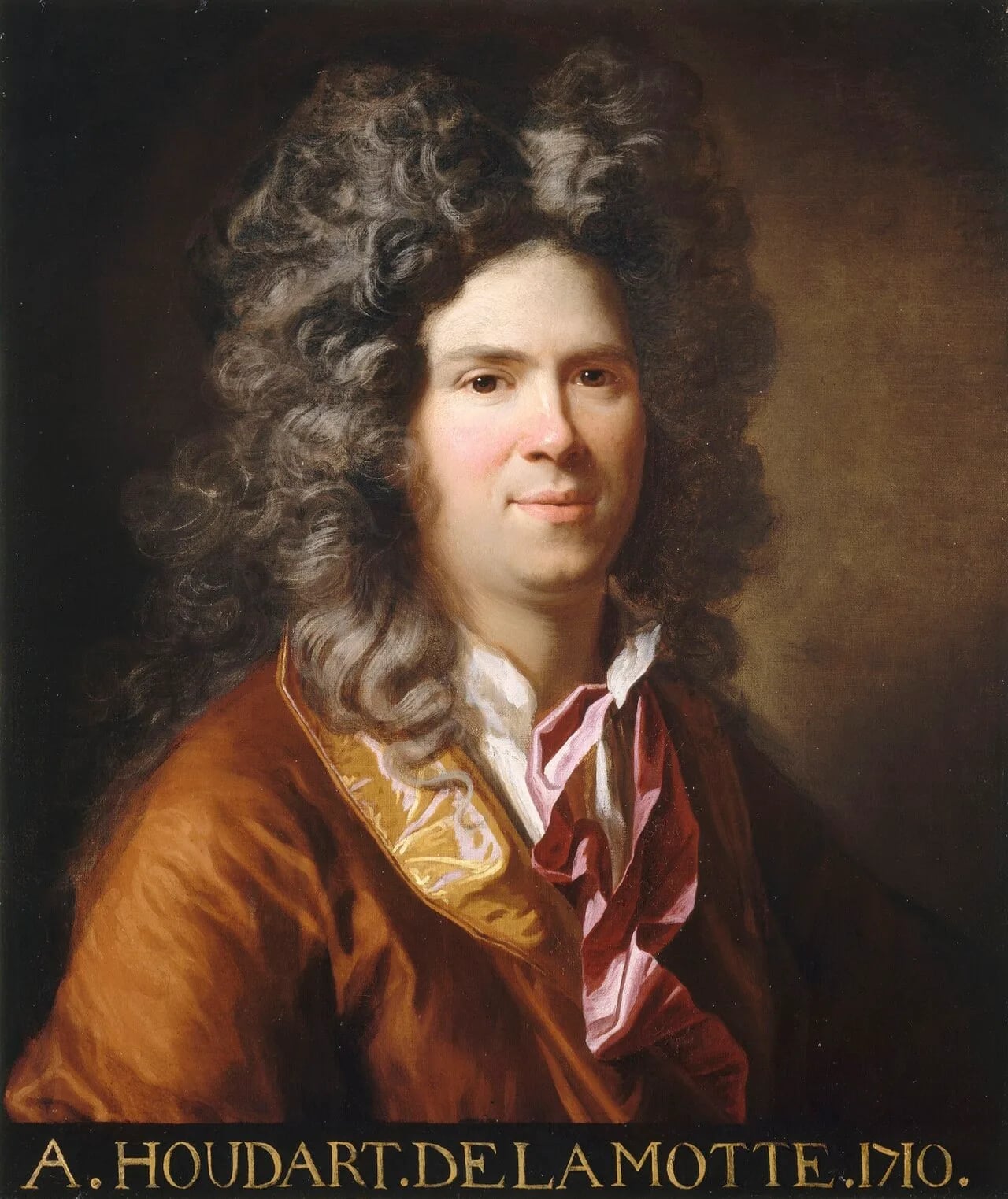 Portrait of Antoine Houdar de la Motte (1672–1731) – memorial page