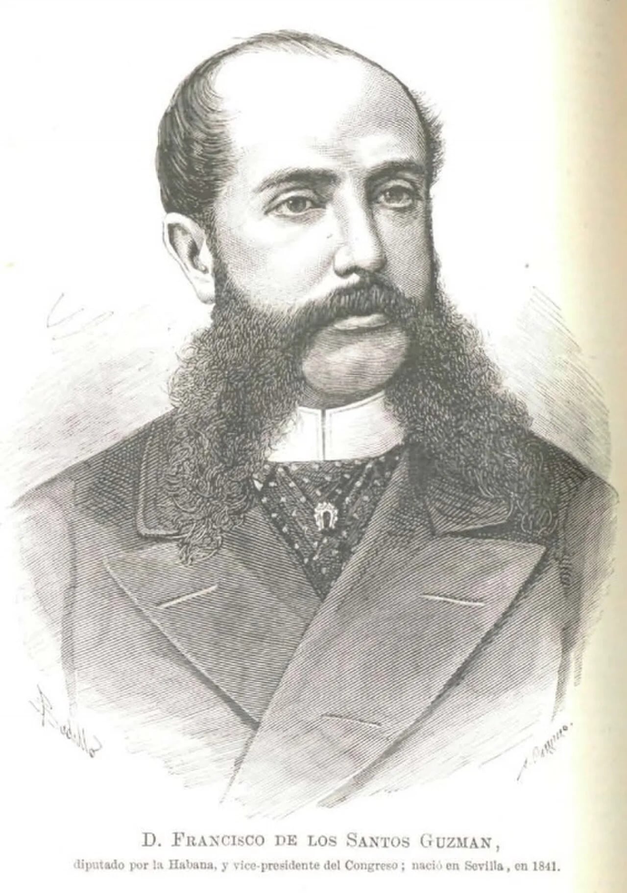 Portrait of Francisco Guzmán y Carballeda (1840–1916) – memorial page