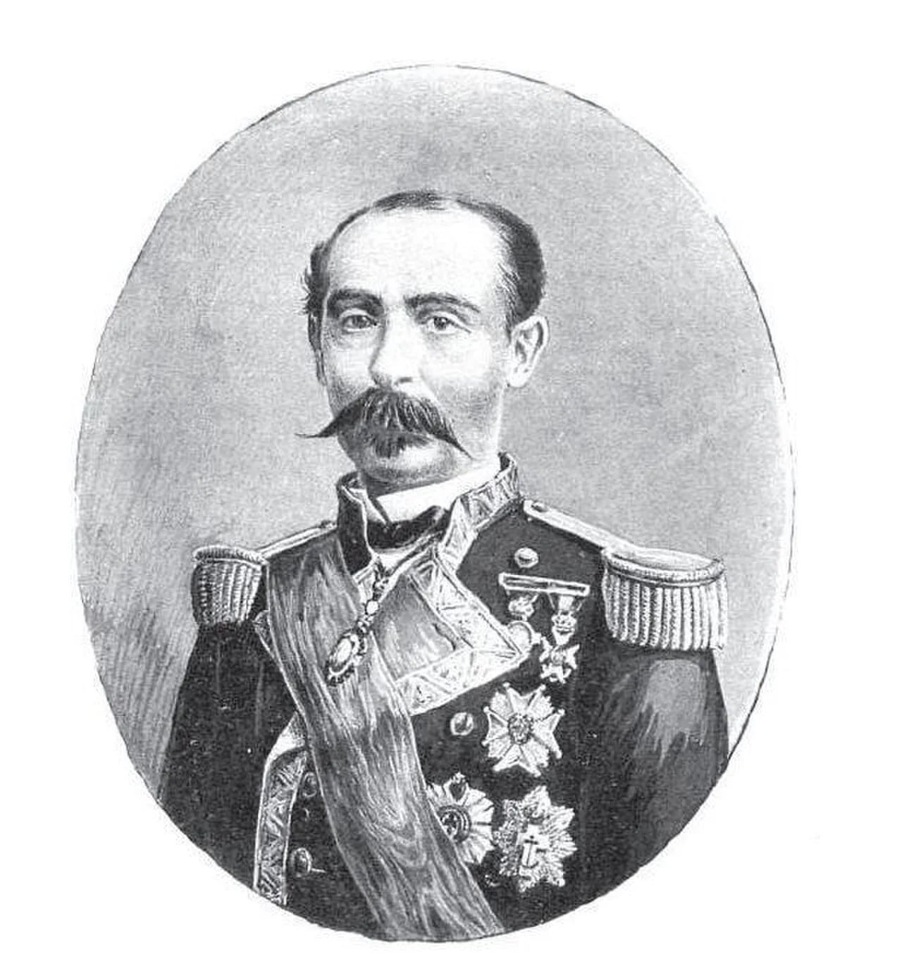 Porträt von Francisco Javier de Salas y Rodríguez-Morzo (1832–1890) – Gedenkseite