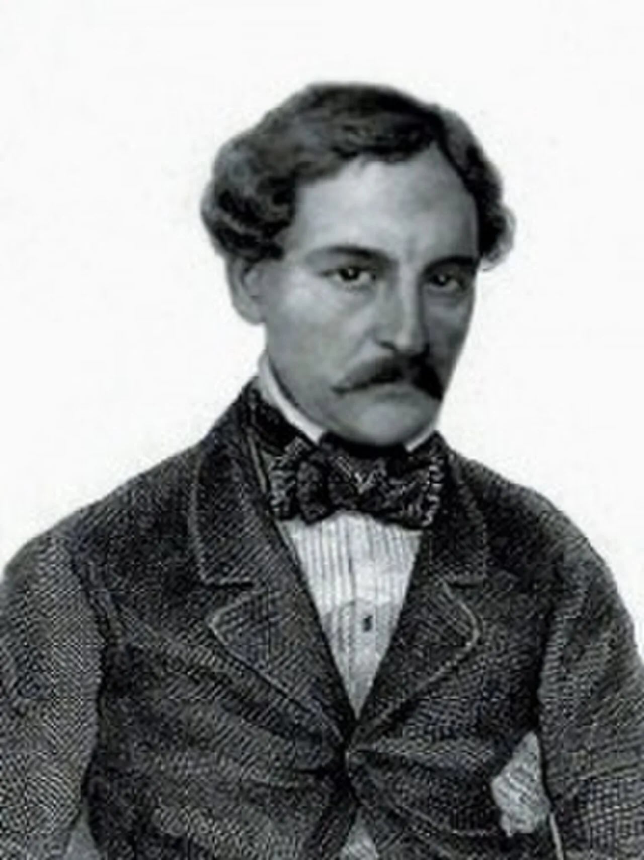 Porträt von Francisco José Orellana (1820–1891) – Gedenkseite