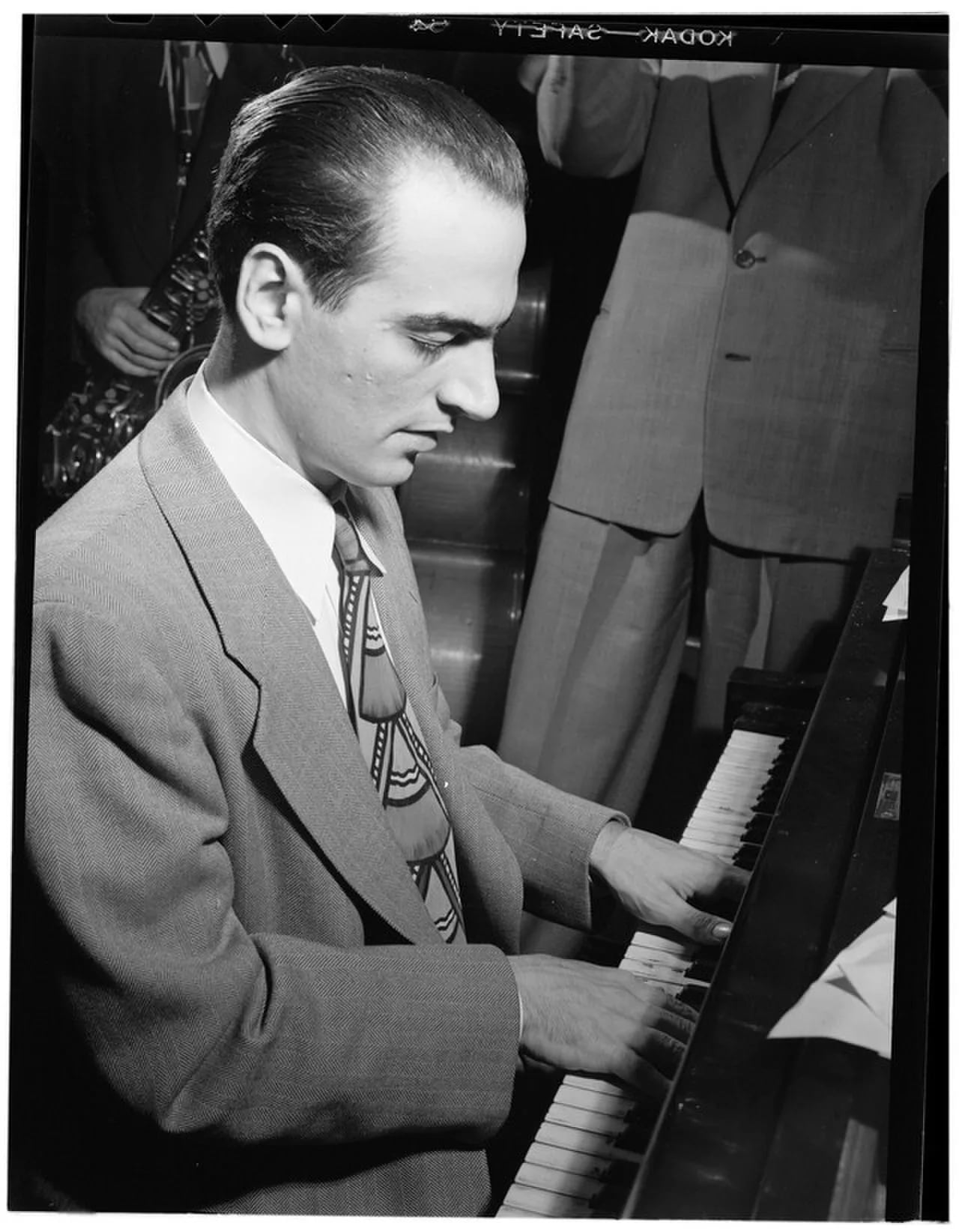 Portrait of Lennie Tristano (1919–1978) – memorial page