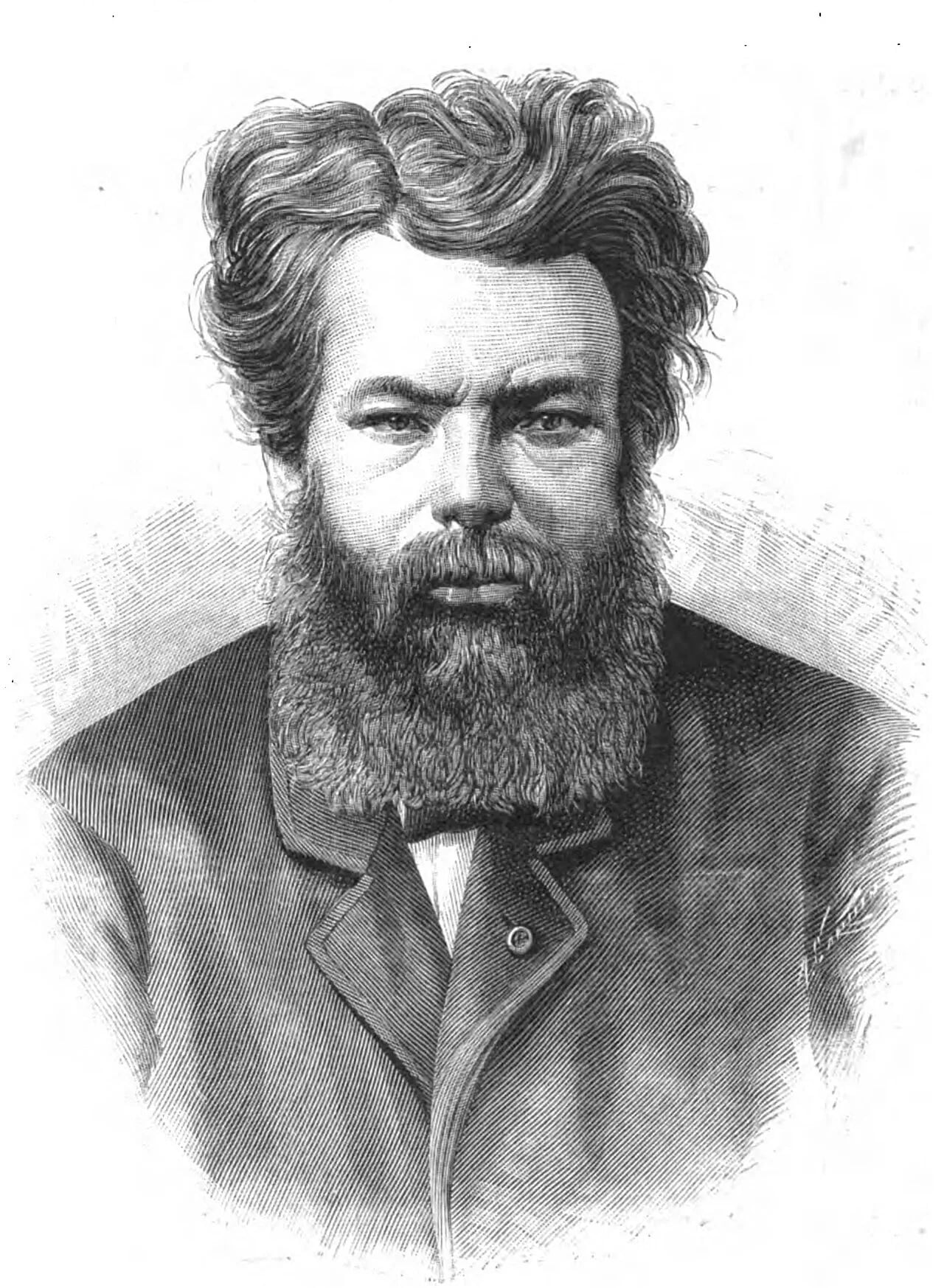 Porträt von Félix Parra (1845–1919) – Gedenkseite