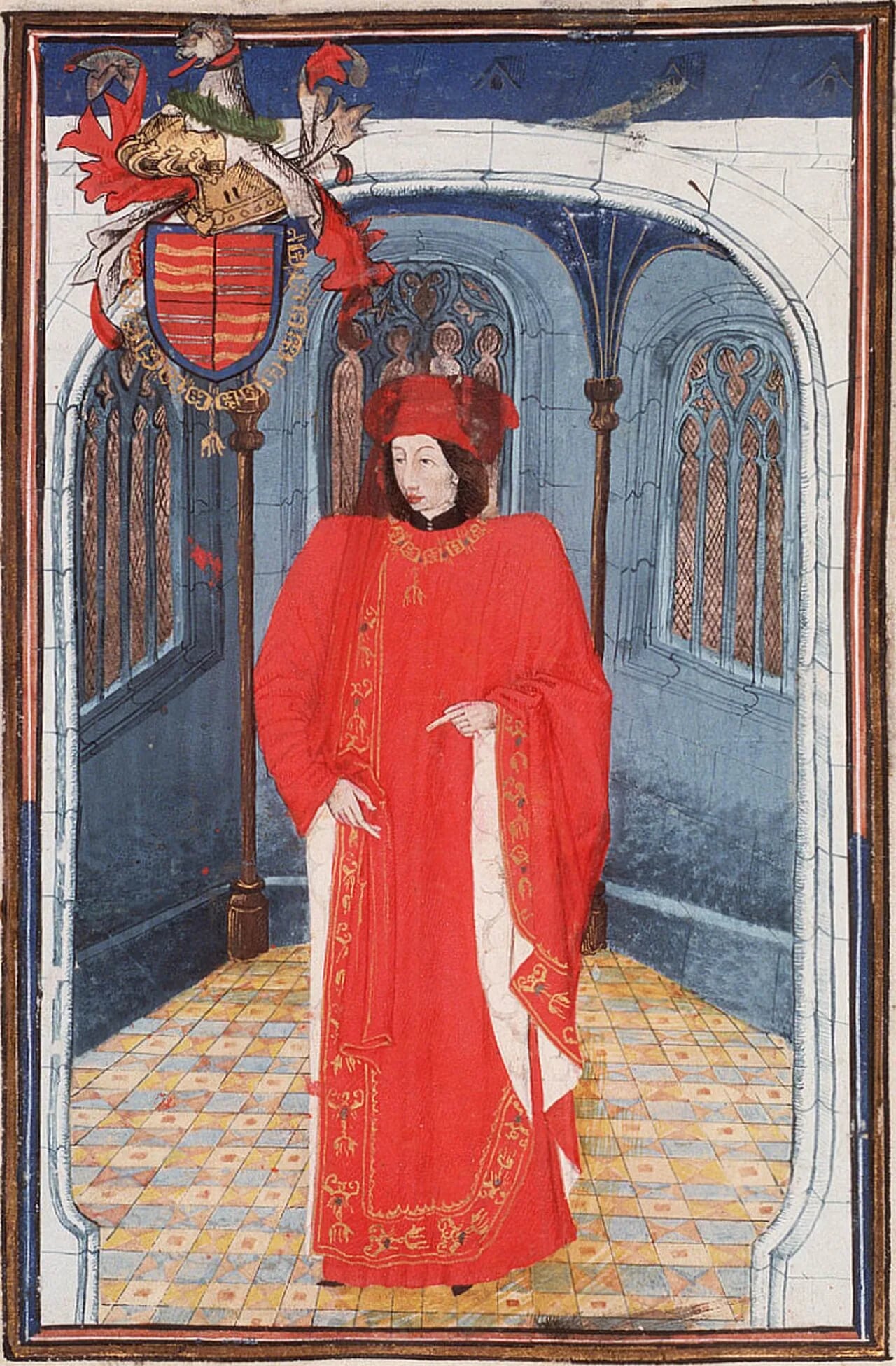 Portrait of Antoine de Toulongeon (1385–1432) – memorial page