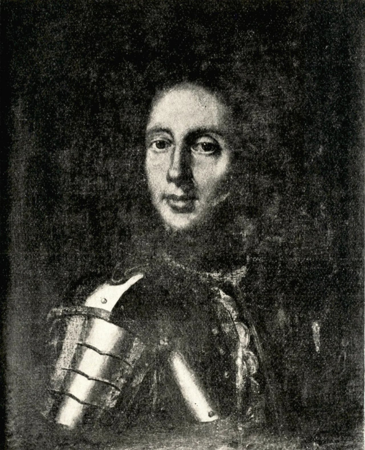 Porträt von Prosper Ferdinand von Fürstenberg (1662–1704) – Gedenkseite