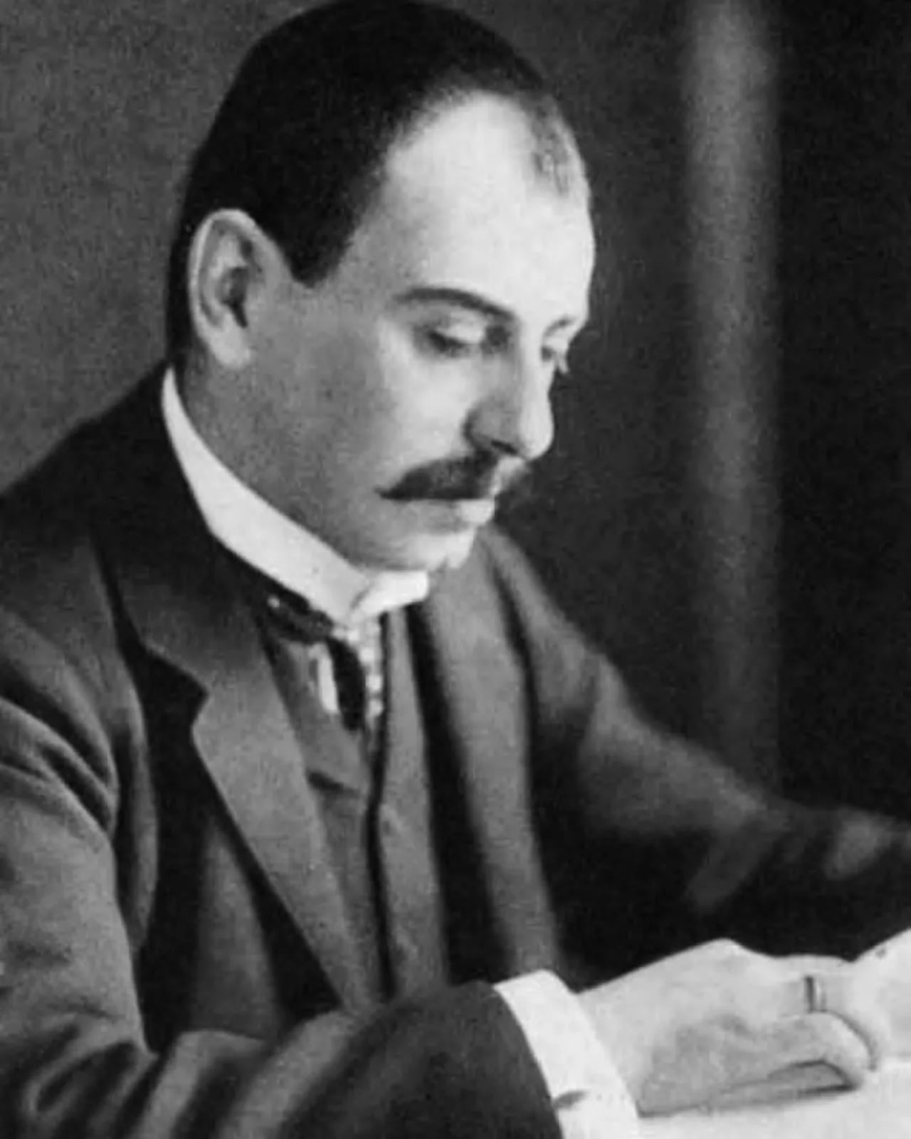 Portrait of Edmund Landau (1877–1938) – memorial page