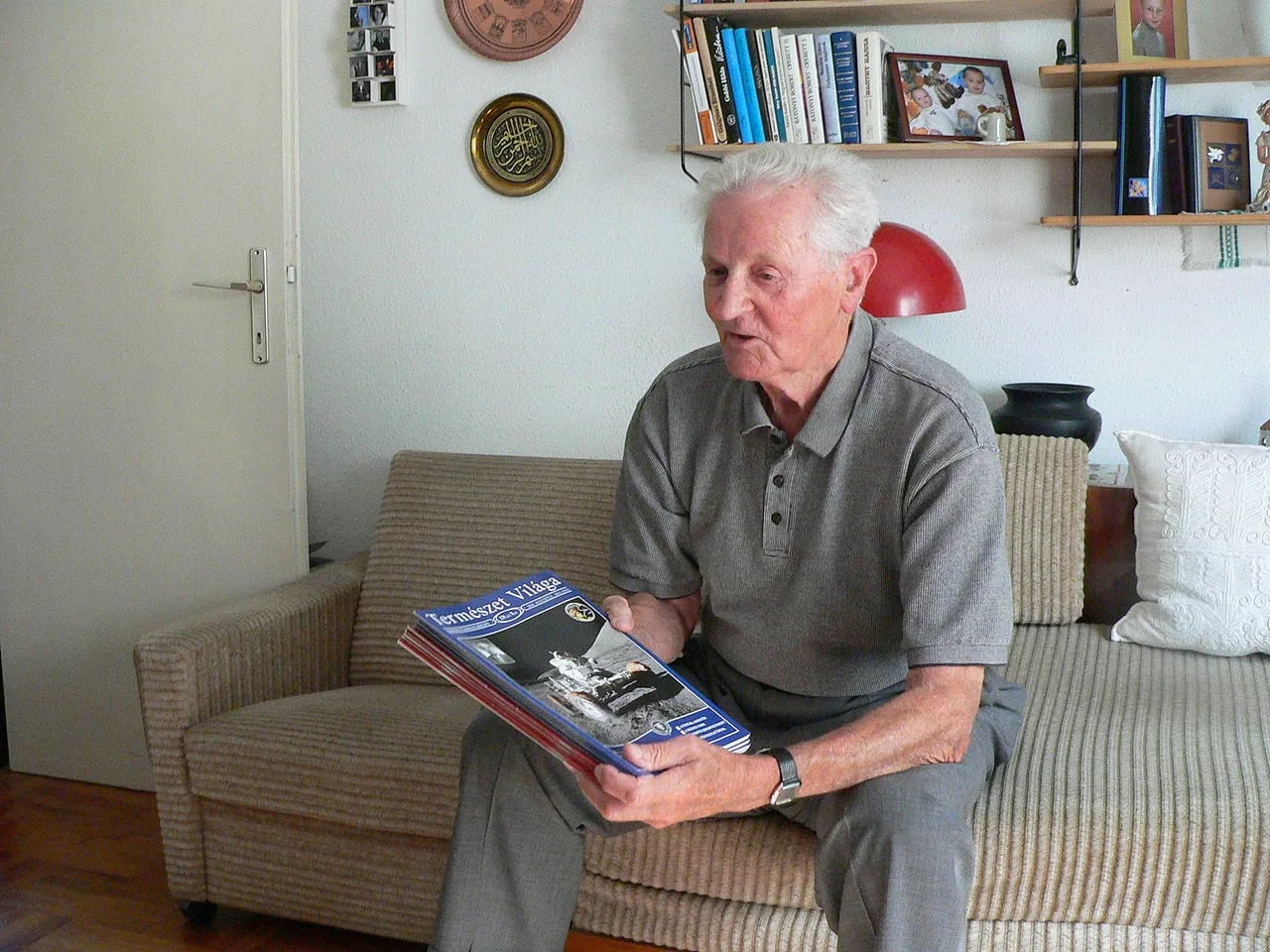 Portrait of Ferenc Pavlics (1928–2024) – memorial page