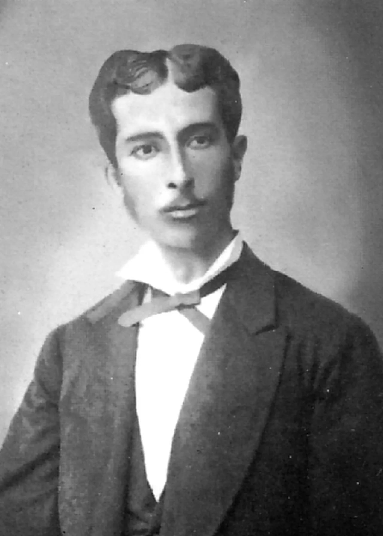 Porträt von Gervasio Santillana (1853–1907) – Gedenkseite