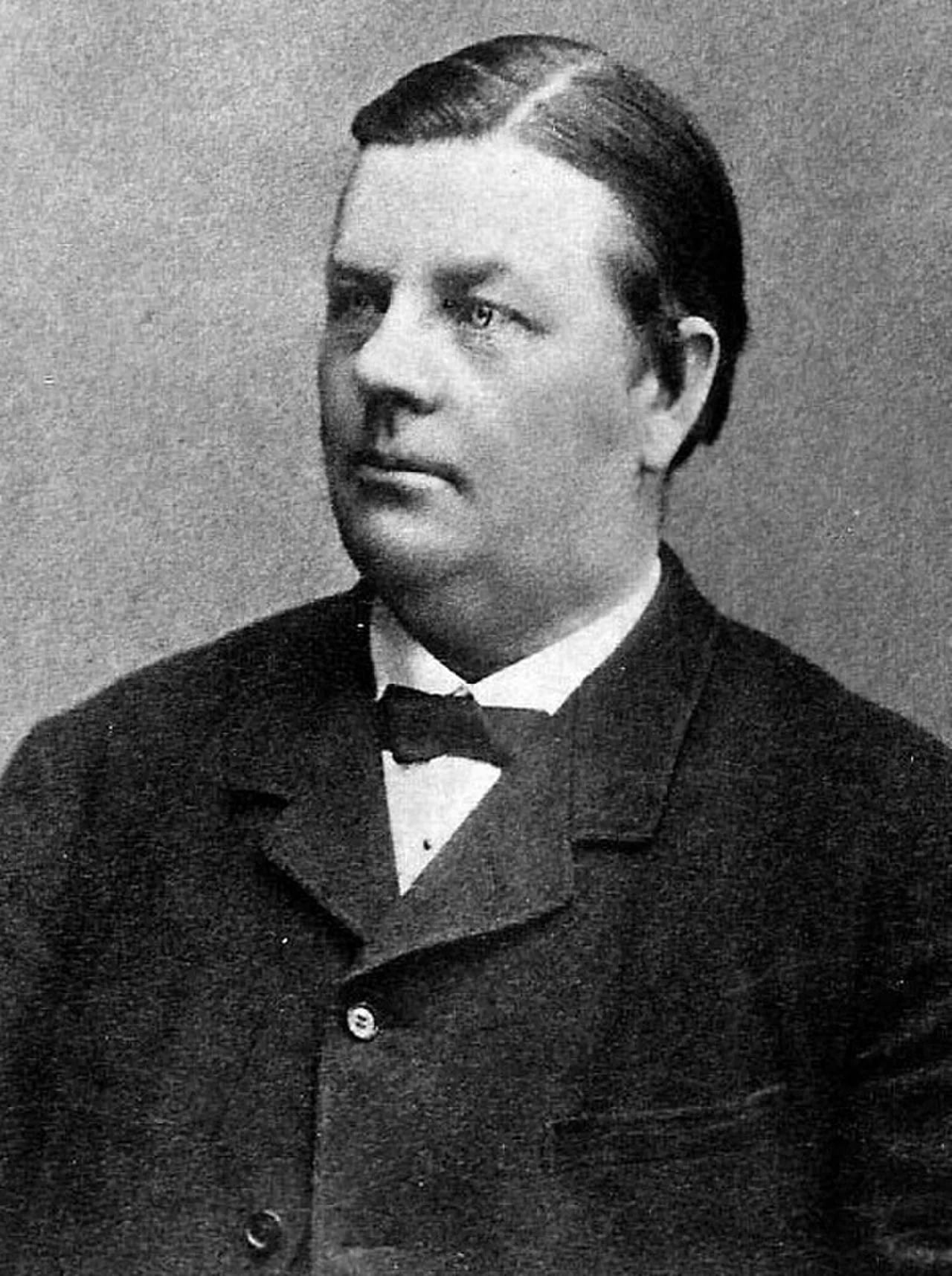 Porträt von Carl Johan Jehander (1833–1911) – Gedenkseite