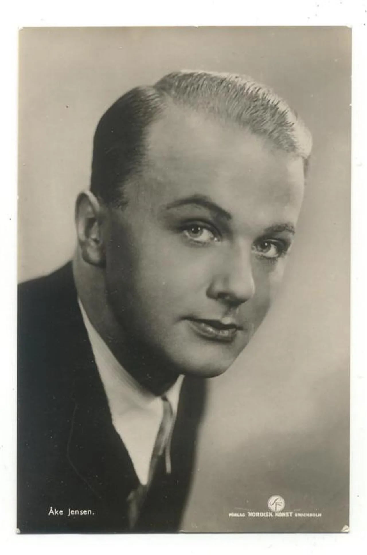 Porträt von Åke Jensen (1912–1993) – Gedenkseite