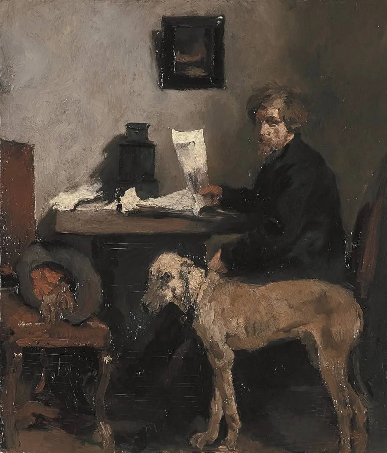 Porträt von Johann Ernst Sattler (1840–1923) – Gedenkseite